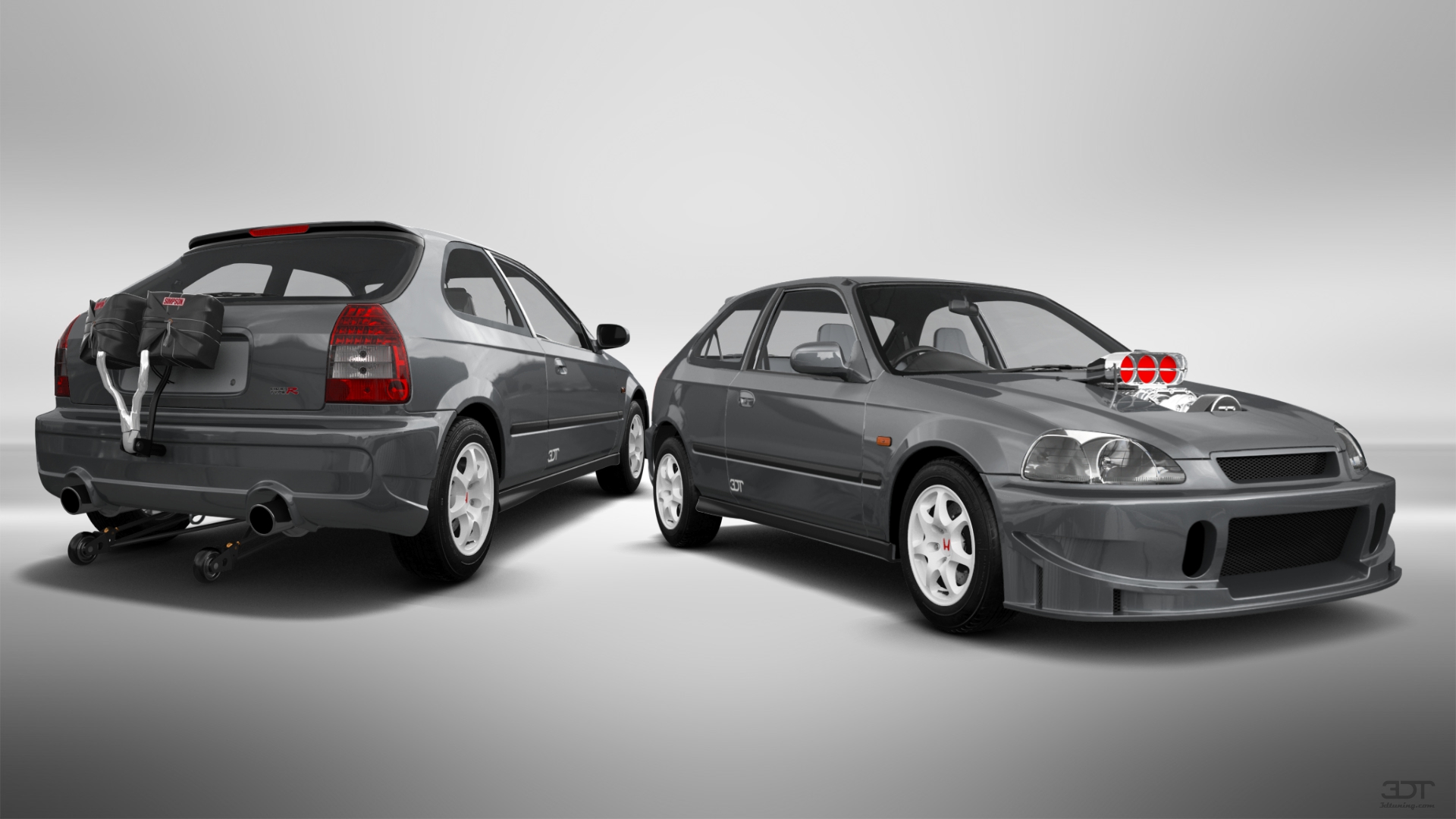 Honda Civic 3 Door Hatchback 1997 tuning