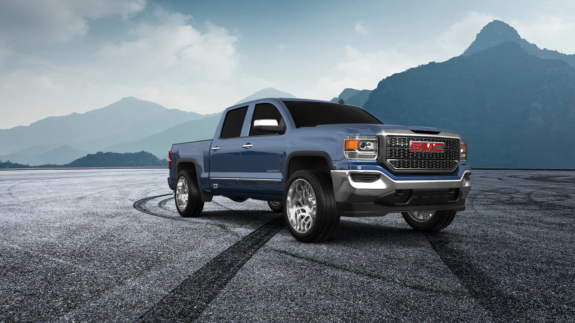 GMC Sierra 1500 Crew Cab 4 Door pickup truck 2016 tuning