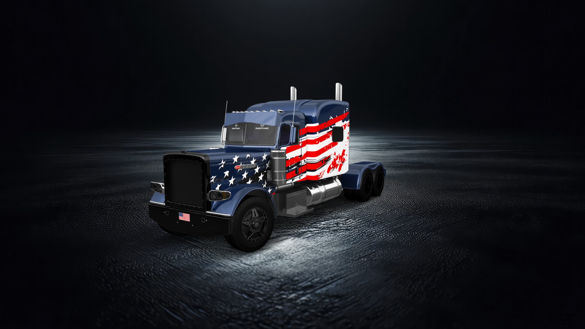 Peterbilt 389 Sleeper Cab Truck 2016 tuning