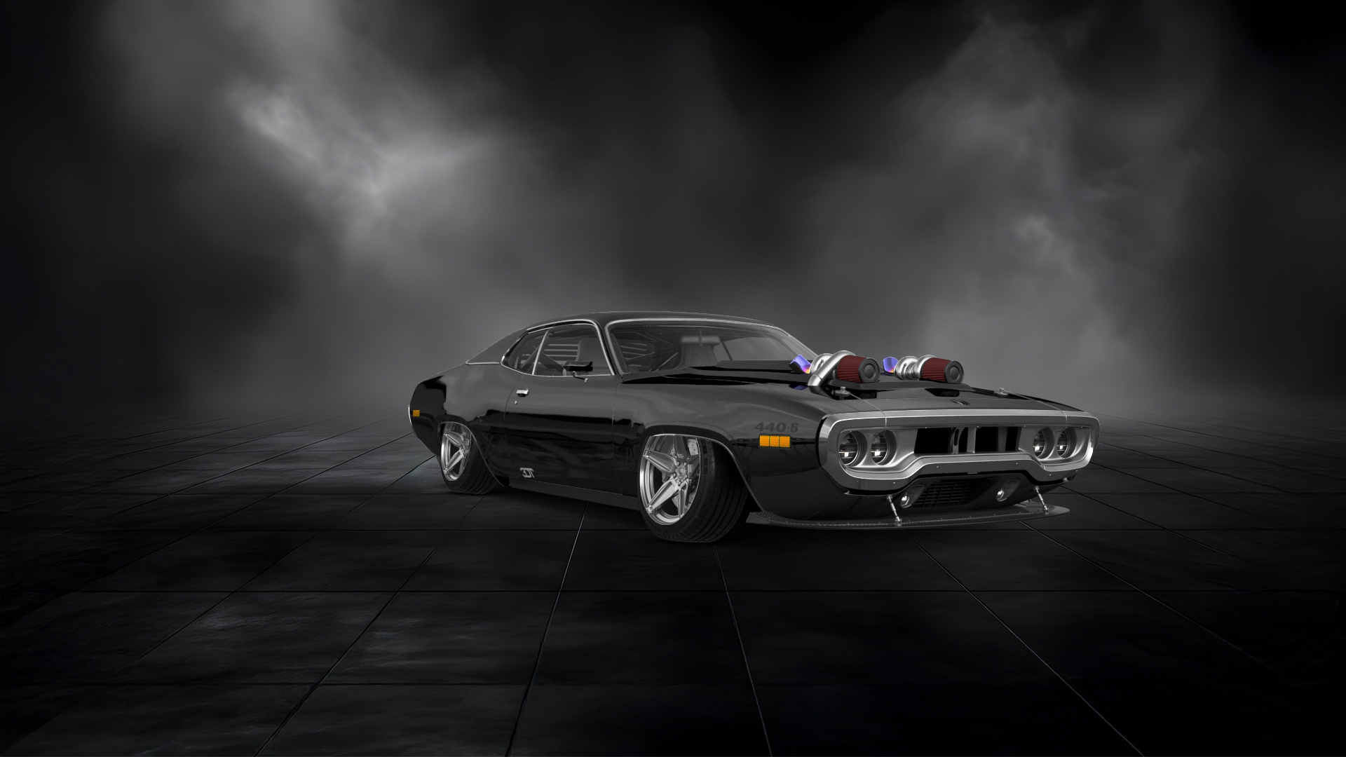 Plymouth GTX 1971 tuning by 96式AK | 3DTuning