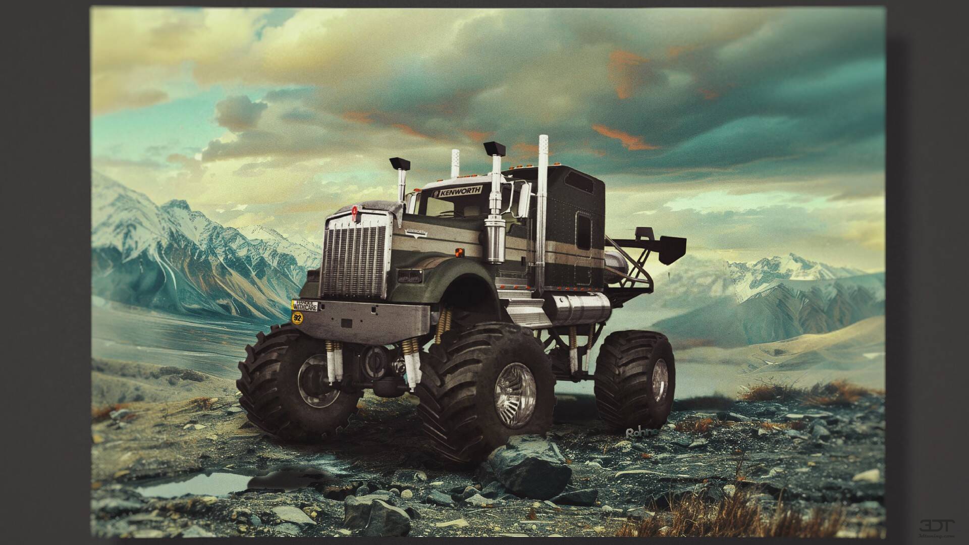 Kenworth W900 Sleeper Cab Truck 2015