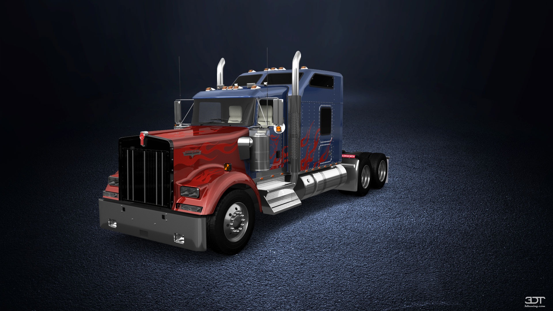 Kenworth W900 Sleeper Cab Truck 2015