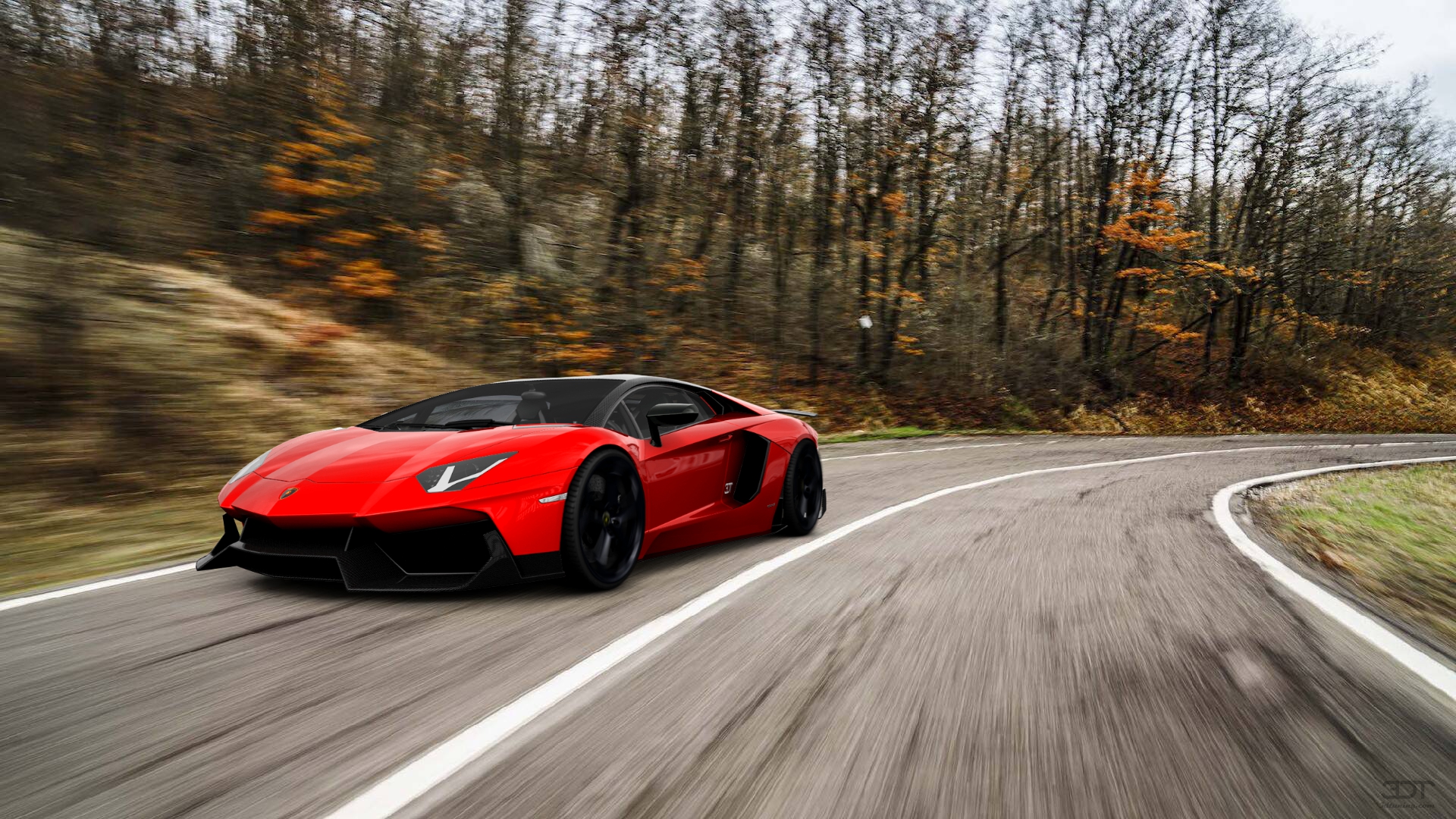 Lamborghini Aventador 2 Door Coupe 2012 tuning