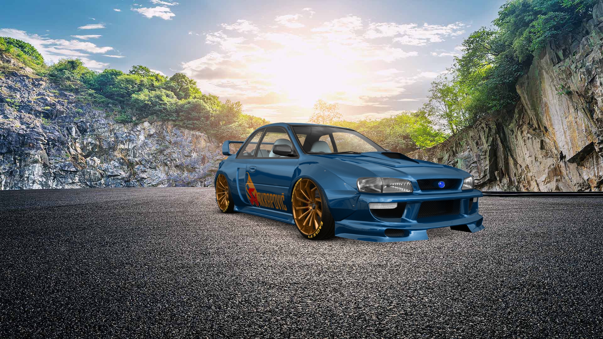 Subaru Impreza WRX STI 22B 2 Door Coupe 2000