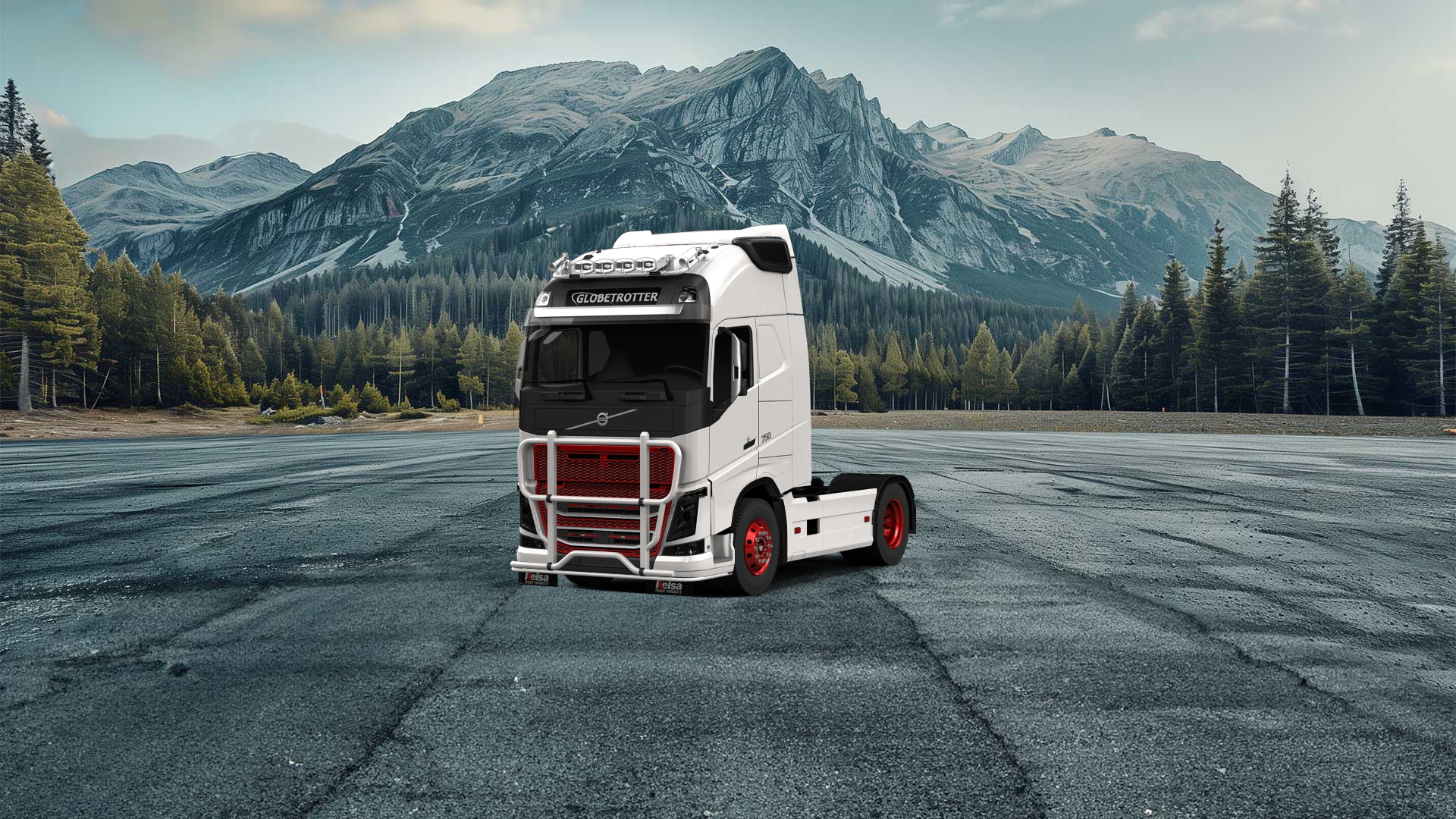 Volvo FH16 Globetrotter XL Cab Truck 2013 tuning
