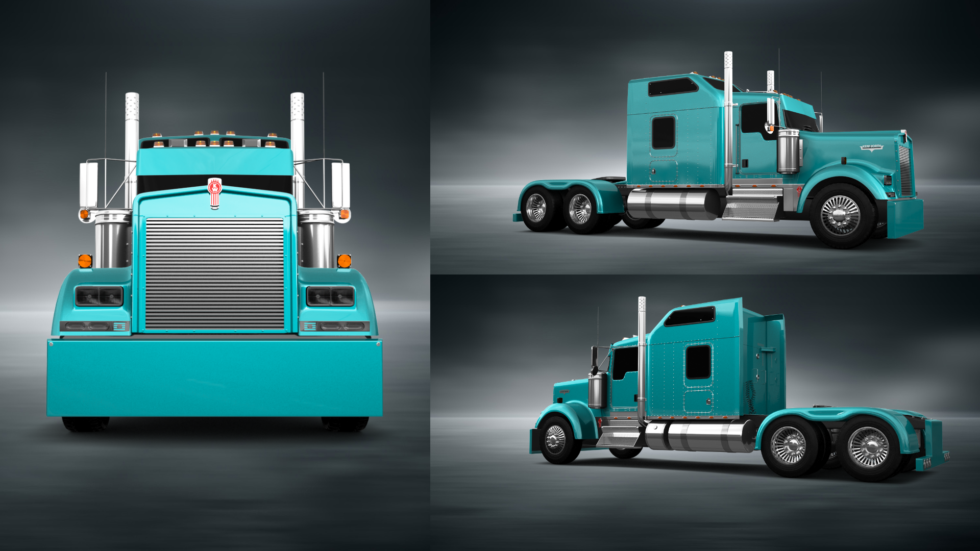 Kenworth W900 Sleeper Cab Truck 2015