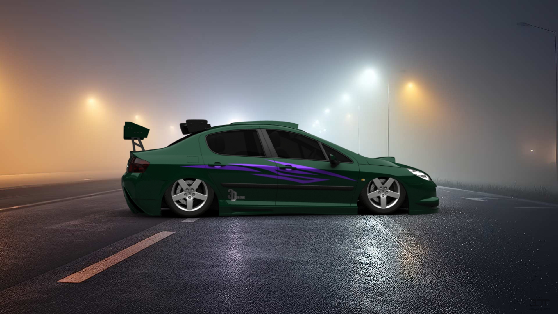 Peugeot 407 Sedan Sedan 2004 tuning