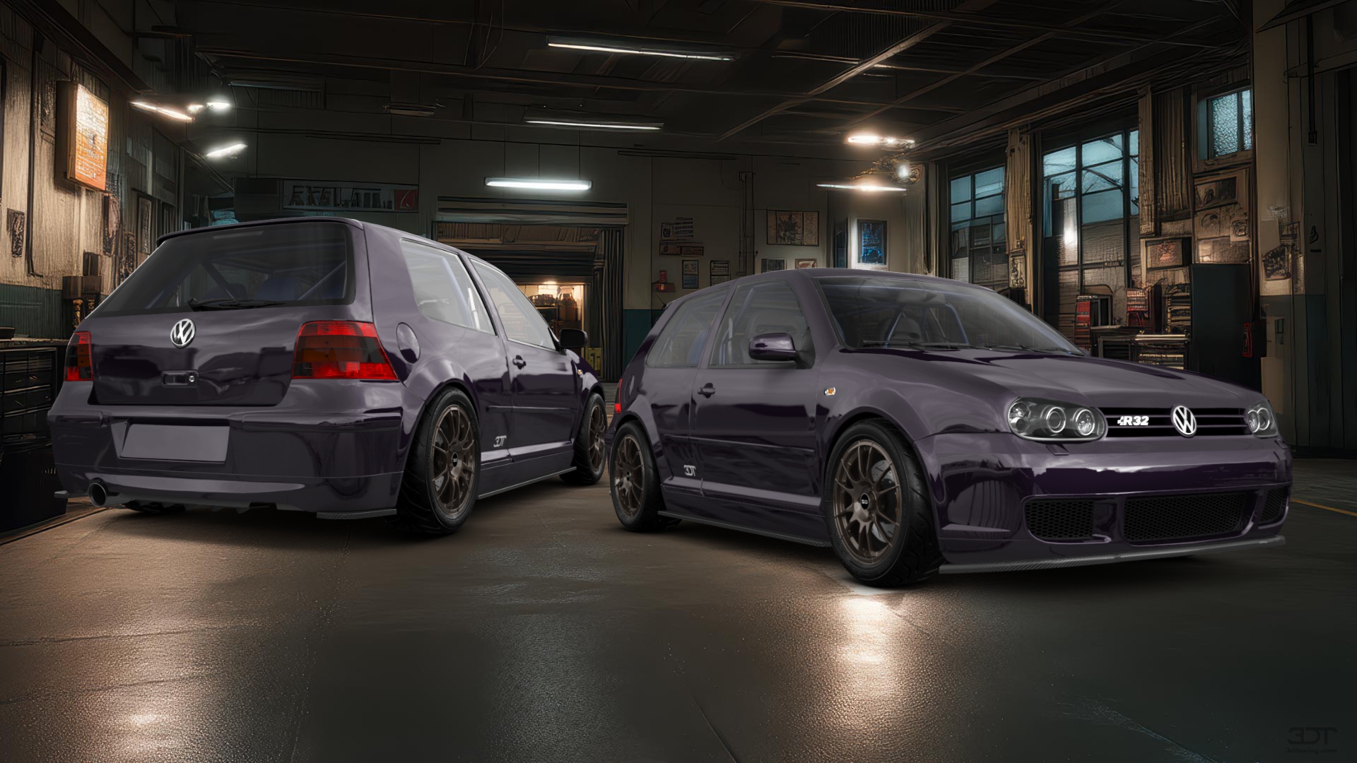Volkswagen Golf 4 (mk4) 3 Door Hatchback 1997 tuning