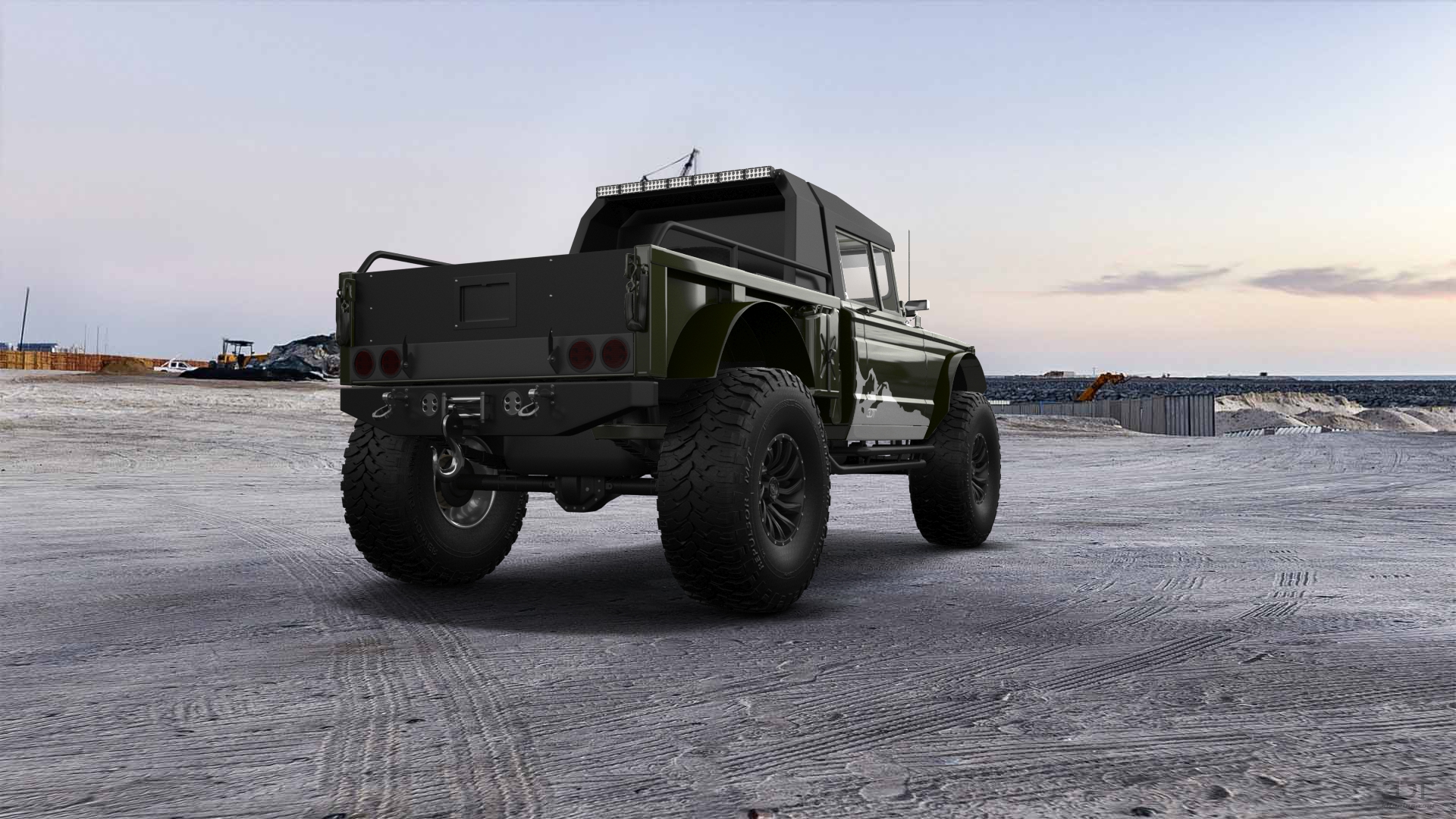 Jeep Kaiser M715 2 Door pickup truck 1968