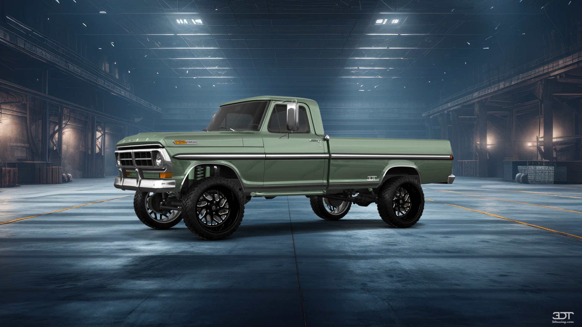 Ford F-250 2 Door pickup truck 1971