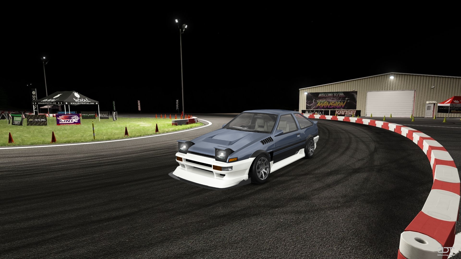 Toyota AE86 3 Door Hatchback 1985 tuning