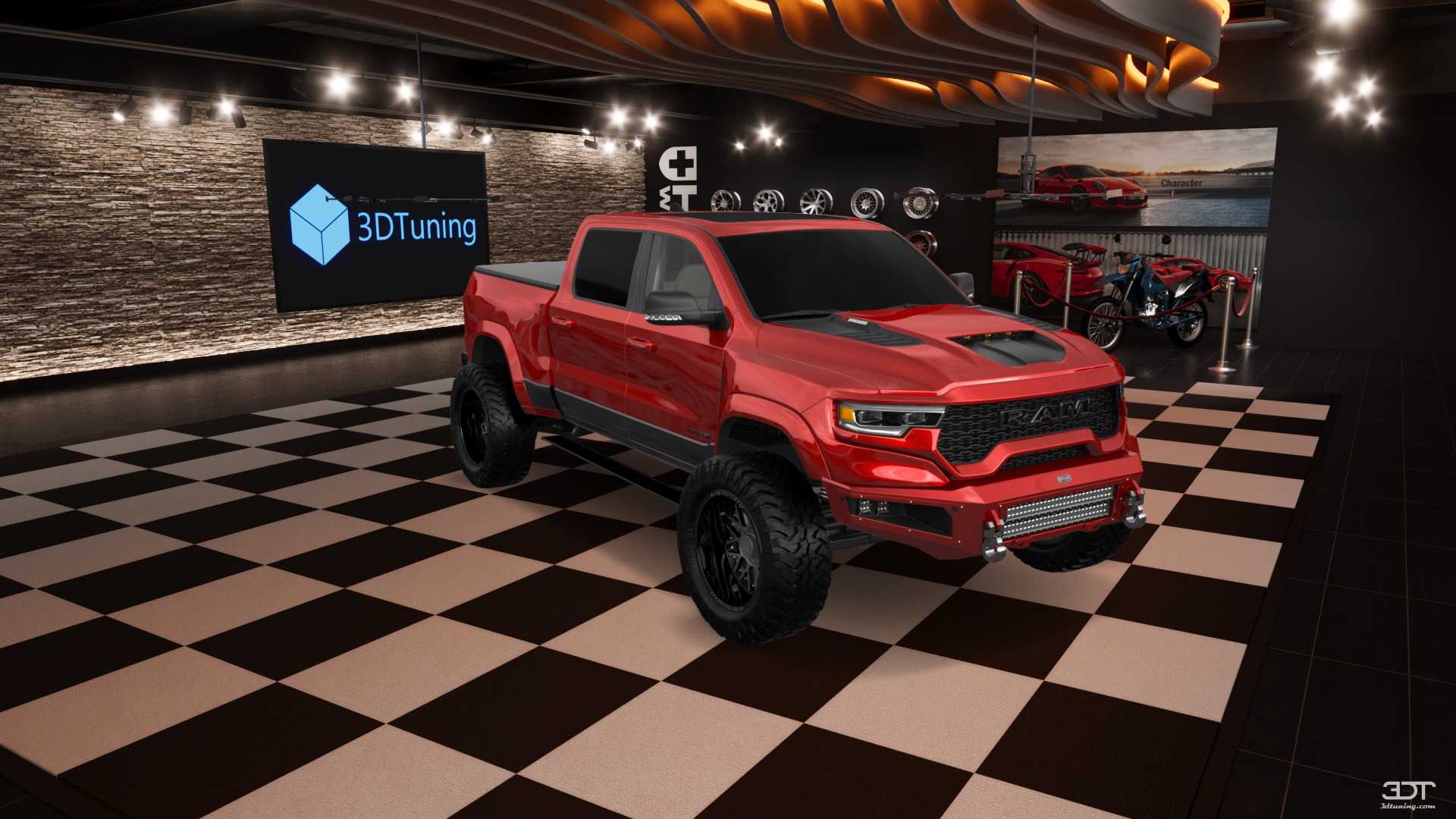 Dodge Ram 1500 TRX 4 Door pickup truck 2021
