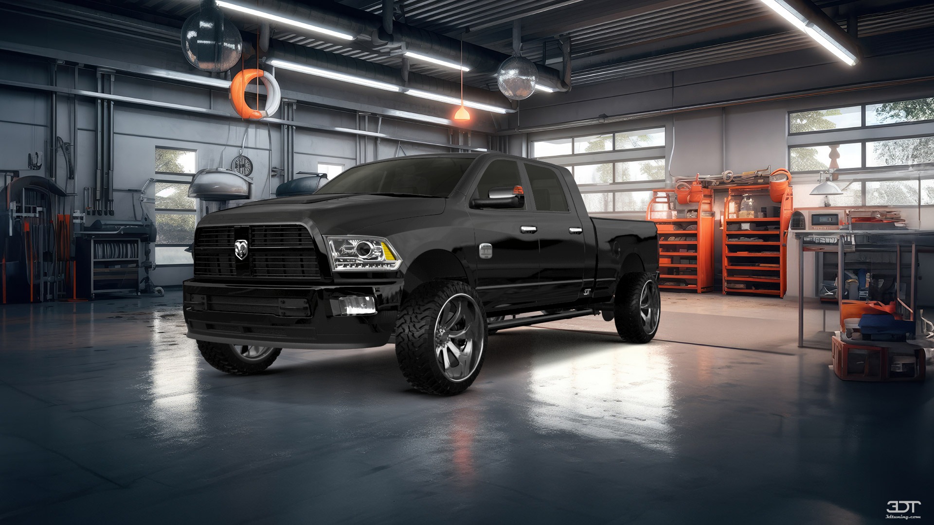 Dodge Ram 2500 Mega Cab 6.4 ft box 4 Door pickup truck 2010