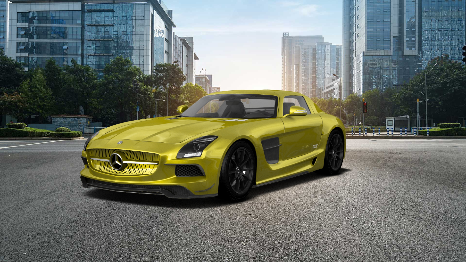 Mercedes SLS 2 Door Coupe 2011 tuning