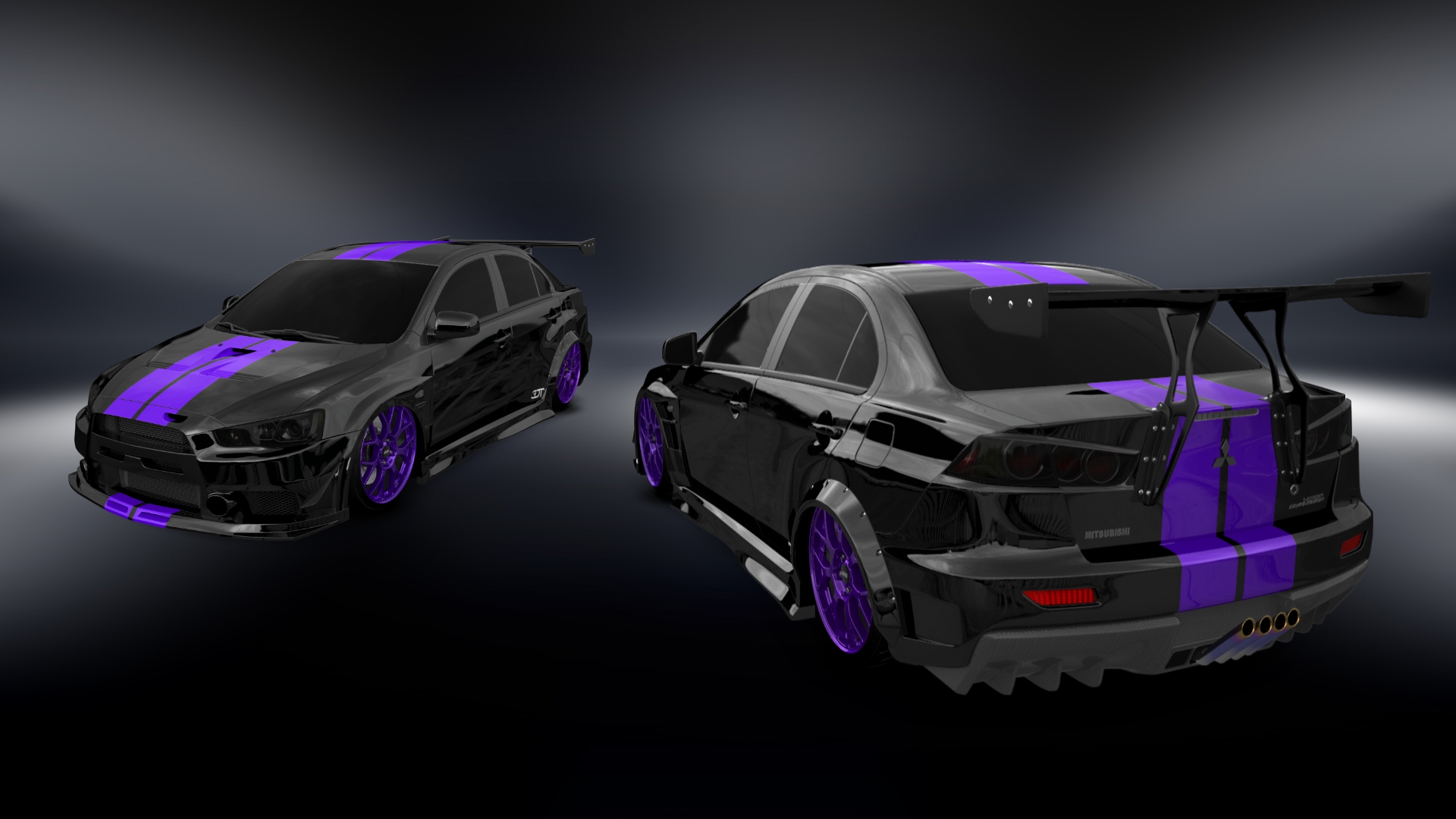 Mitsubishi Lancer Evolution X Sedan 2008