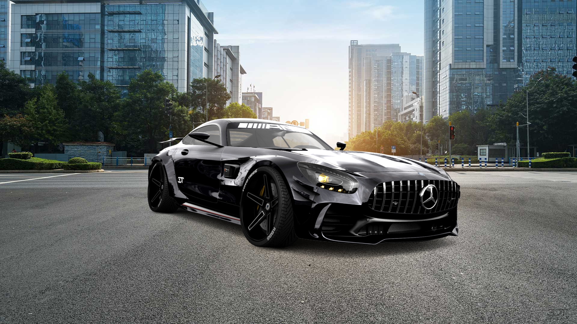 Mercedes AMG GT 2 door fastback coupe 2016