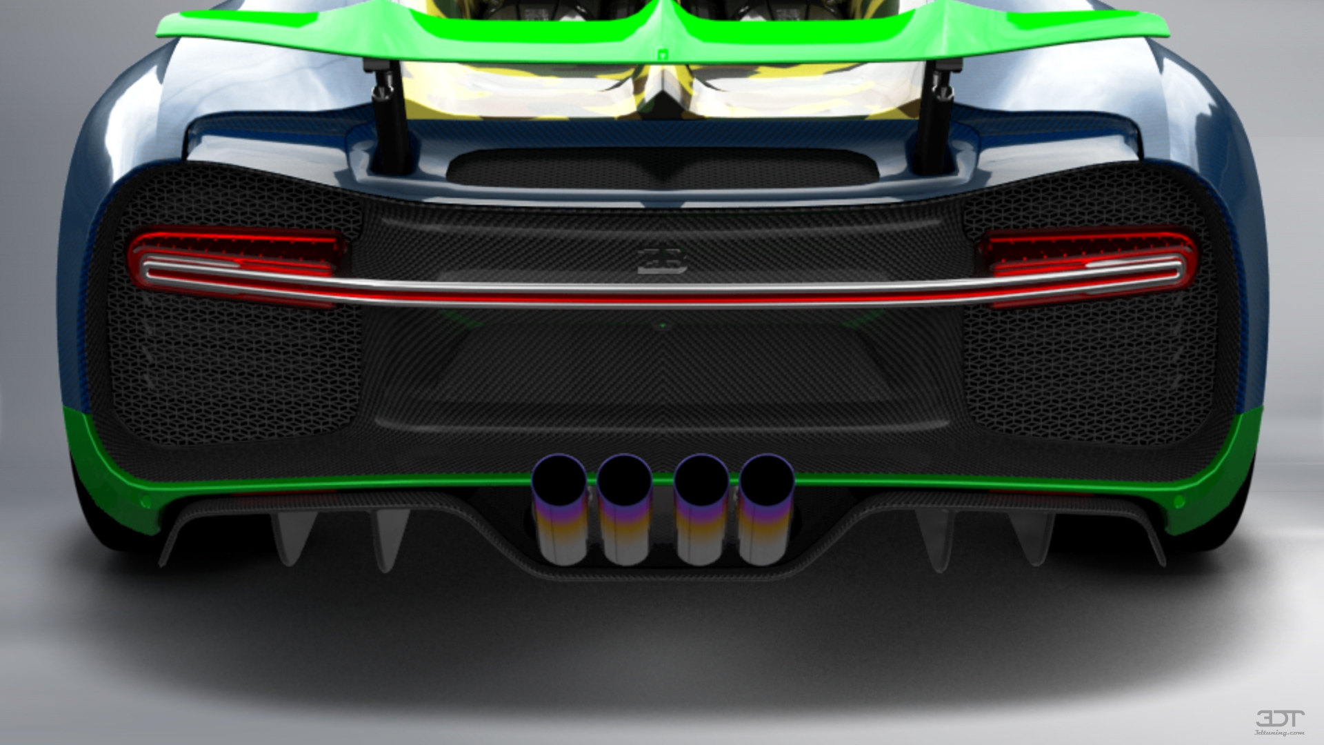 Bugatti Chiron 2 Door Coupe 2016 tuning