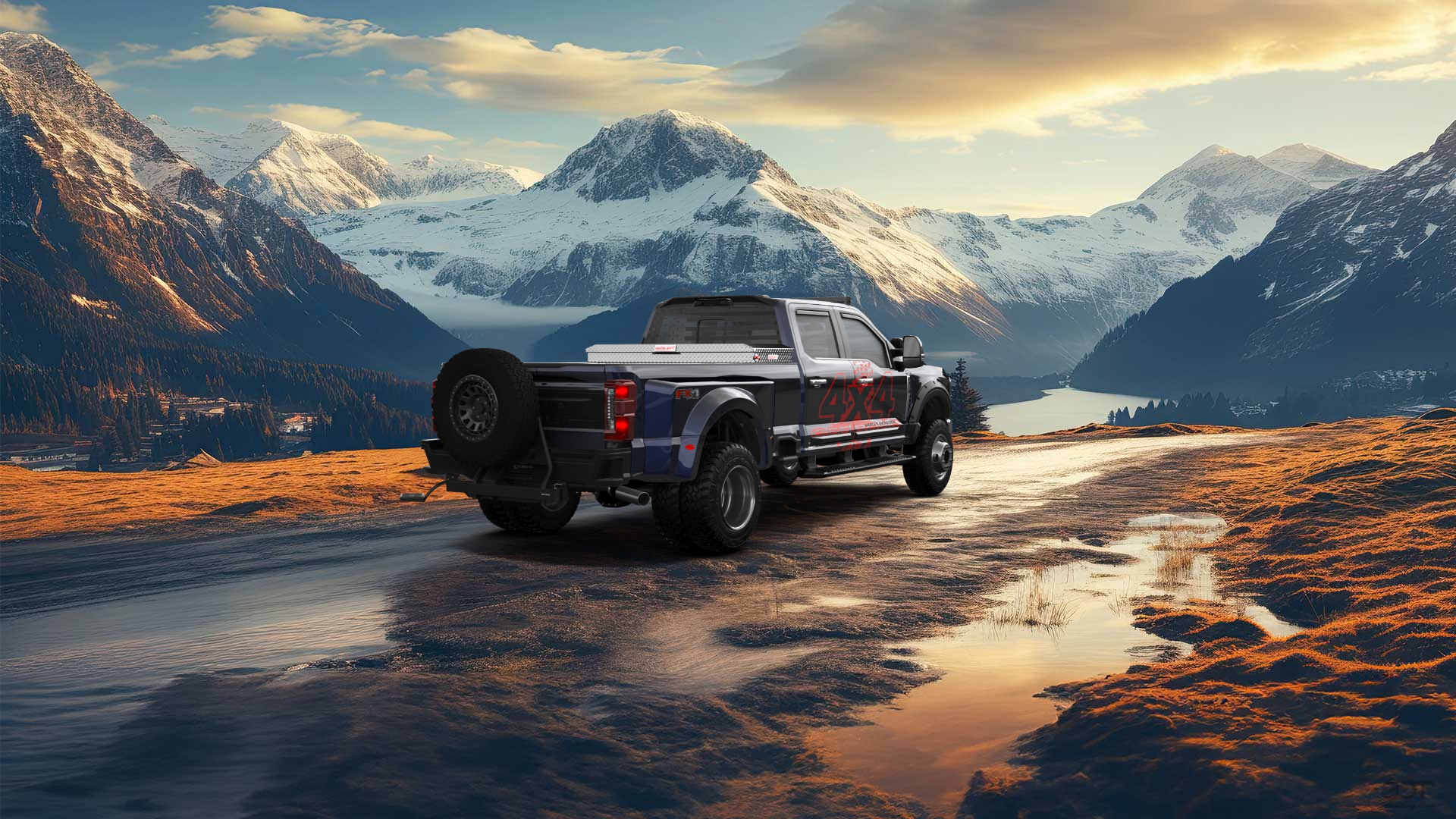 Ford F-350 DRW Crew Cab 4 Door pickup truck 2023 tuning