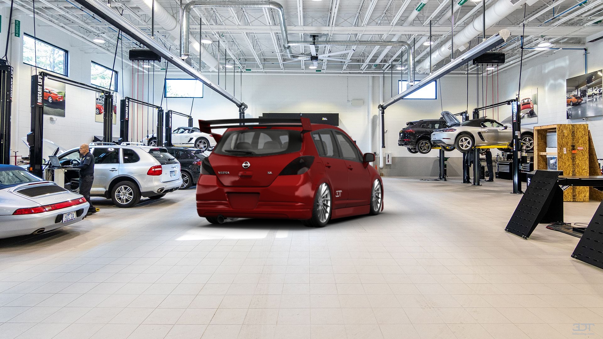 Nissan Versa SL 5 Door Hatchback 2009 Images