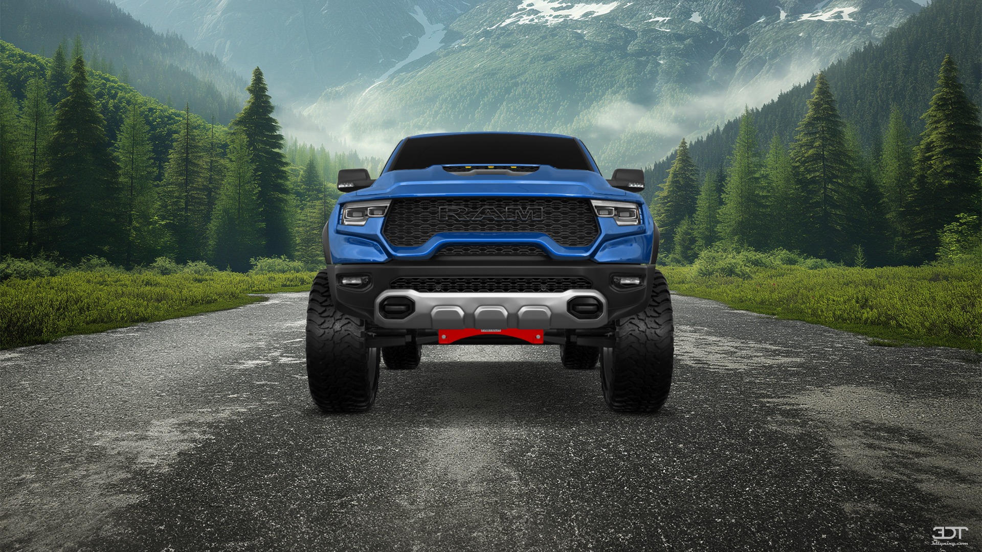 Dodge Ram 1500 TRX 4 Door pickup truck 2021