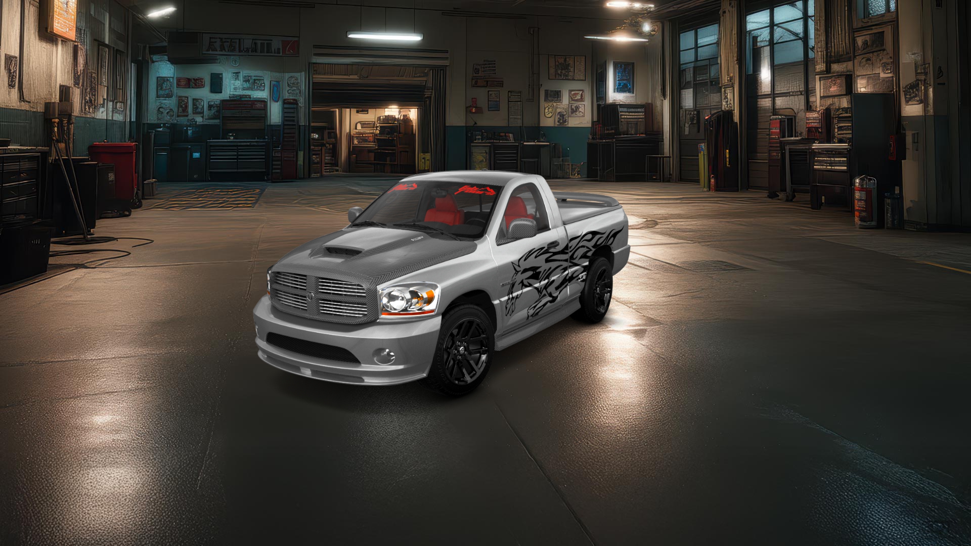 Dodge Ram SRT-10 2 Door pickup truck 2006 tuning