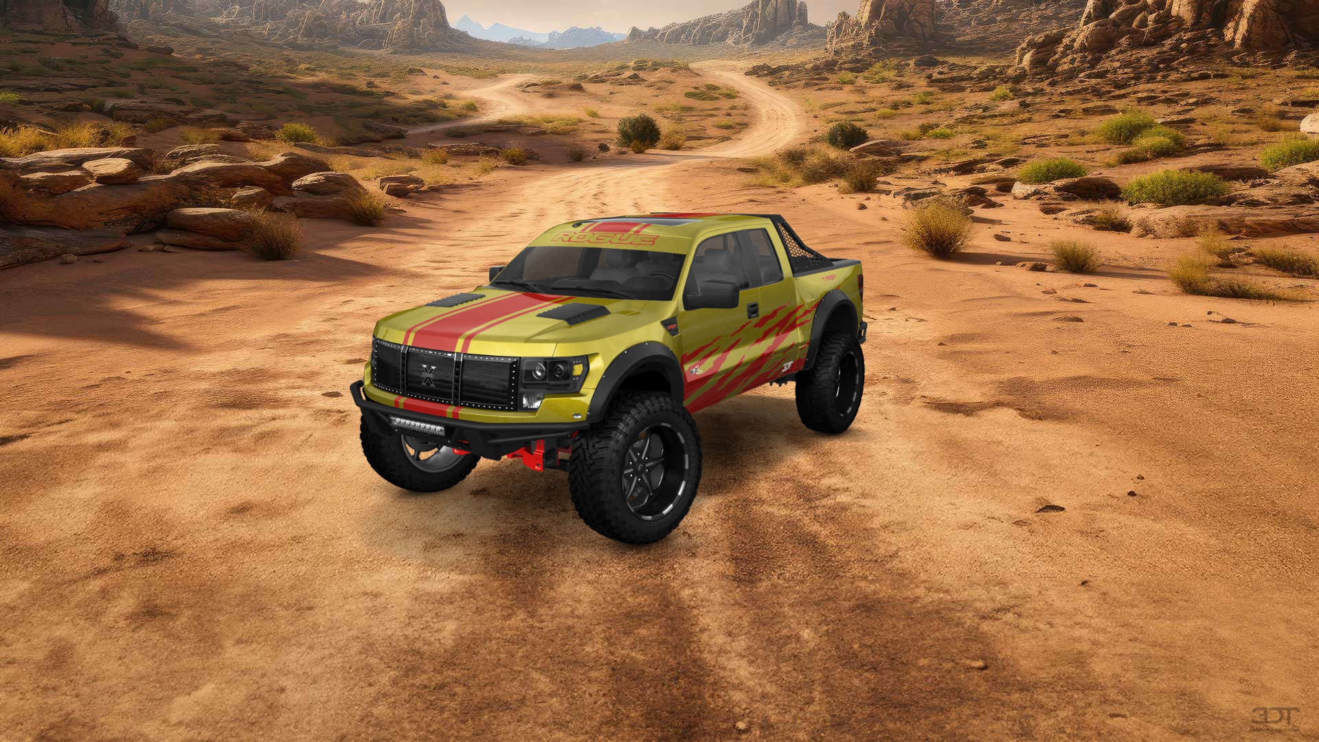 Ford F-150 SVT Raptor 2 Door pickup truck 2010 tuning