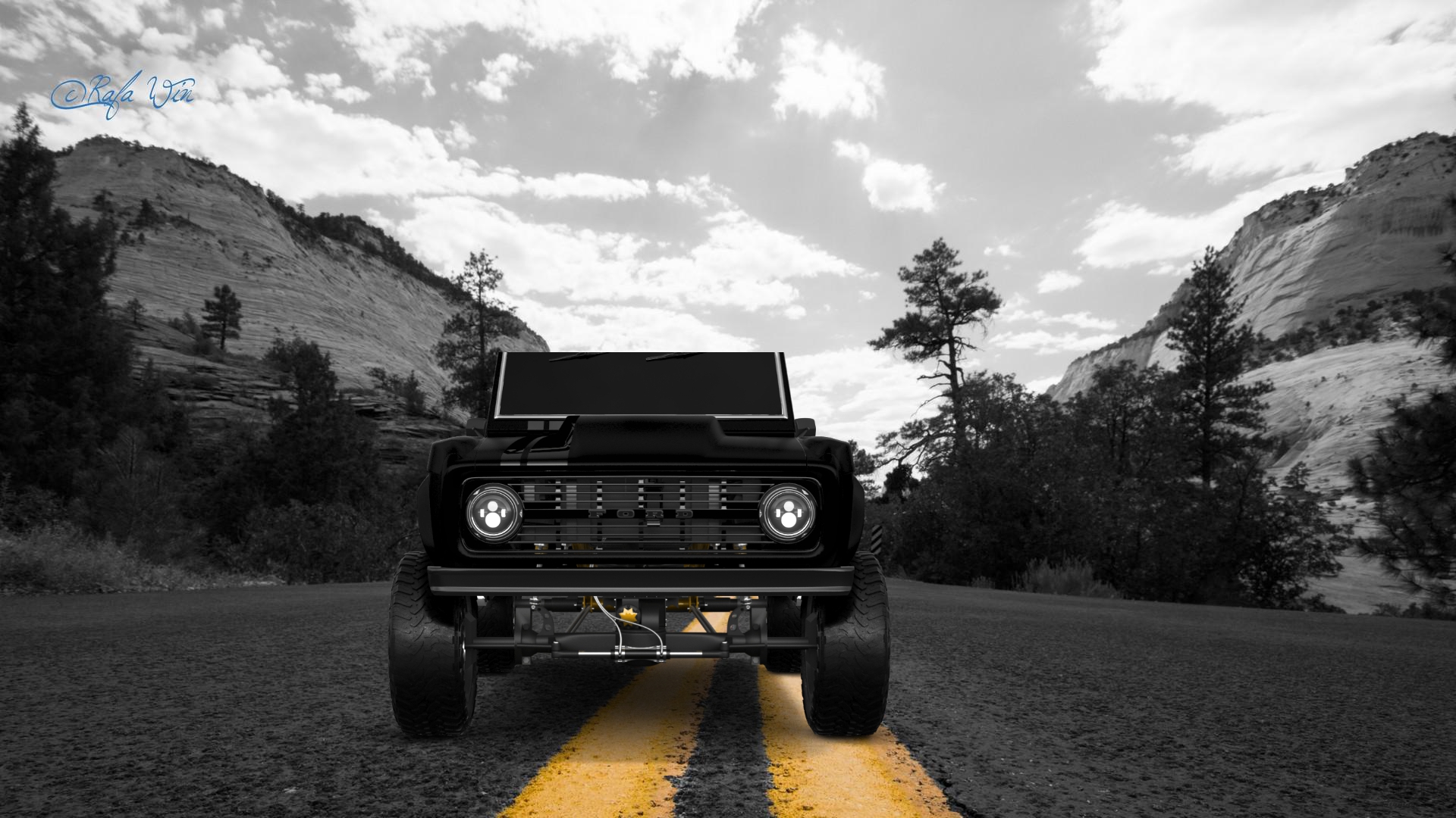 Ford Bronco 3 Door SUV 1965