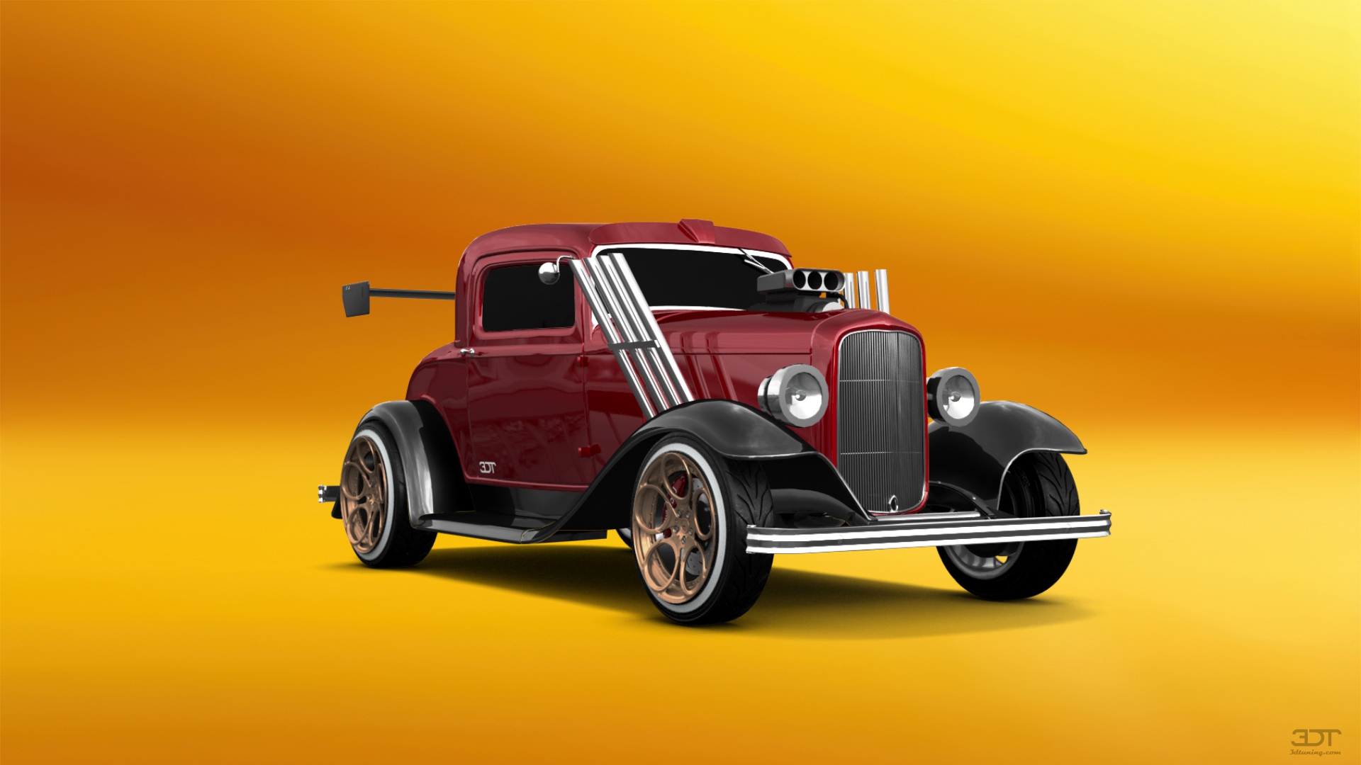 Ford Model B Deluxe 2 Door Coupe 1932 tuning