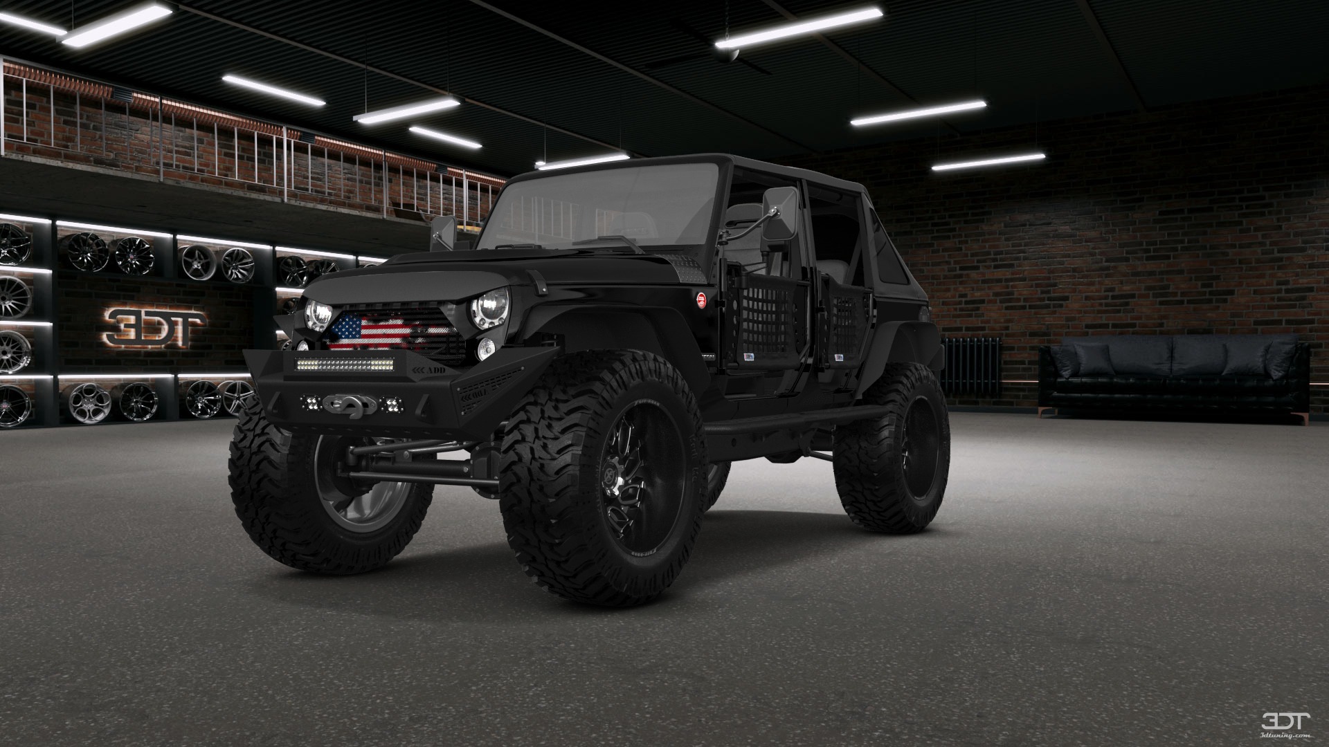 Jeep Wrangler Unlimited JK Rubicon Recon 4 Door SUV 2017 tuning
