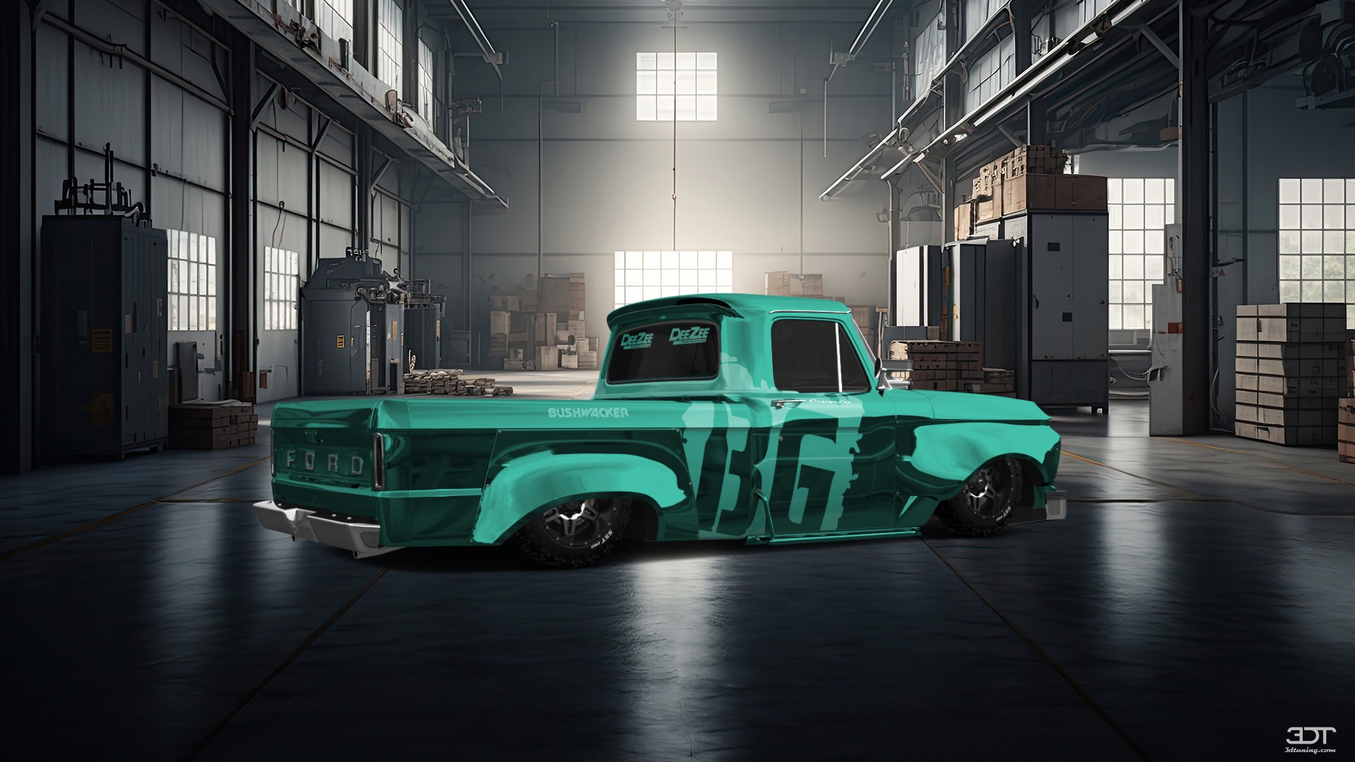 Ford F-100 Custom Cab 2 Door pickup truck 1966 Images
