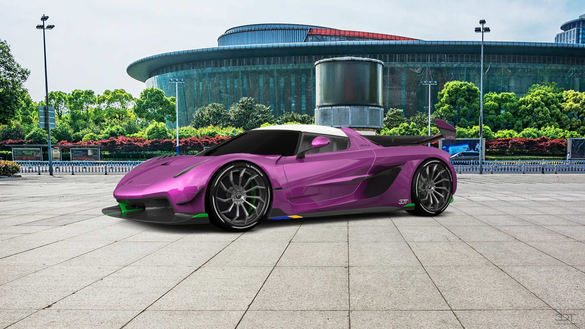 Koenigsegg Jesko 2 door targa top 2020 tuning