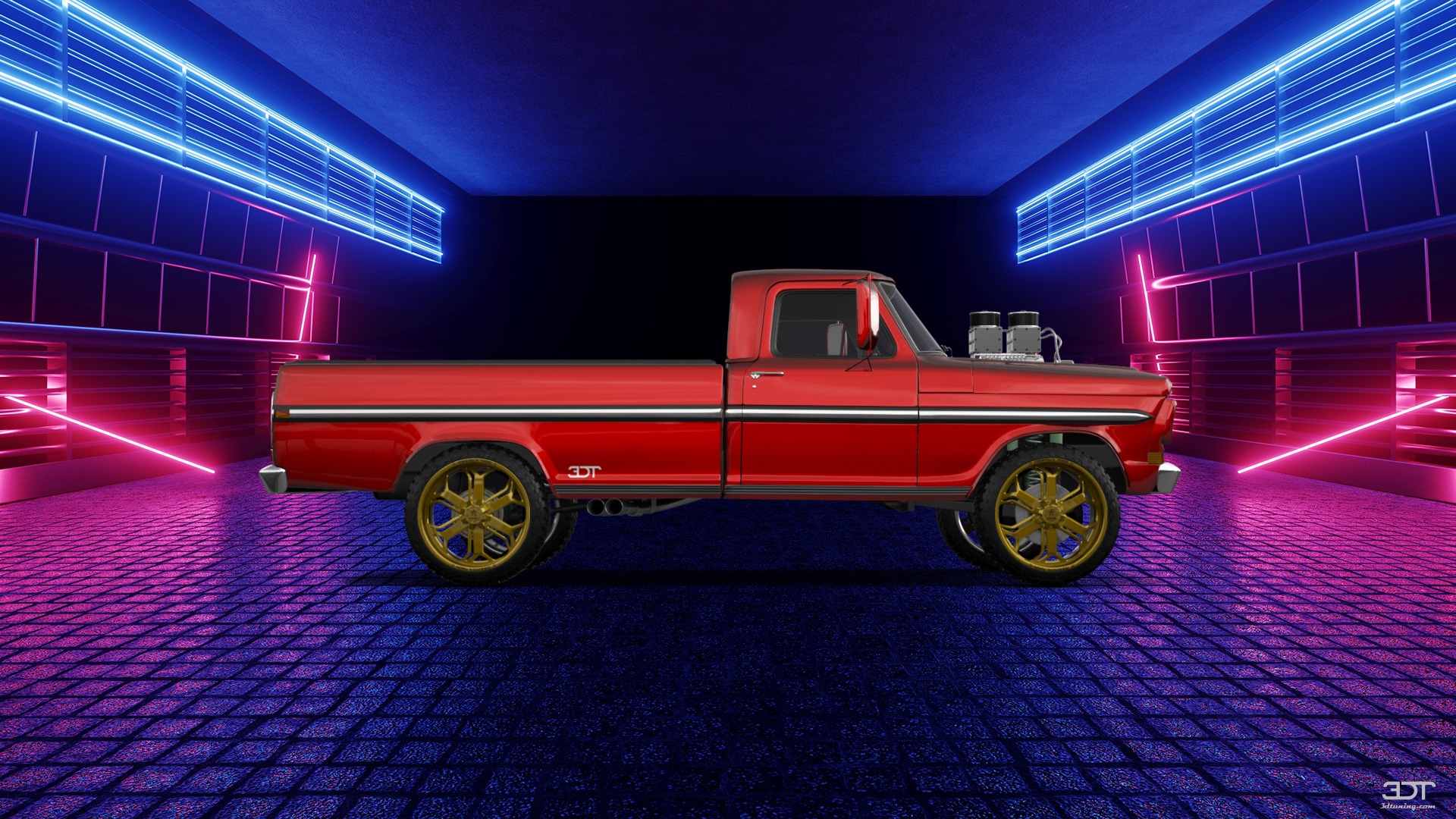 Ford F-250 2 Door pickup truck 1971
