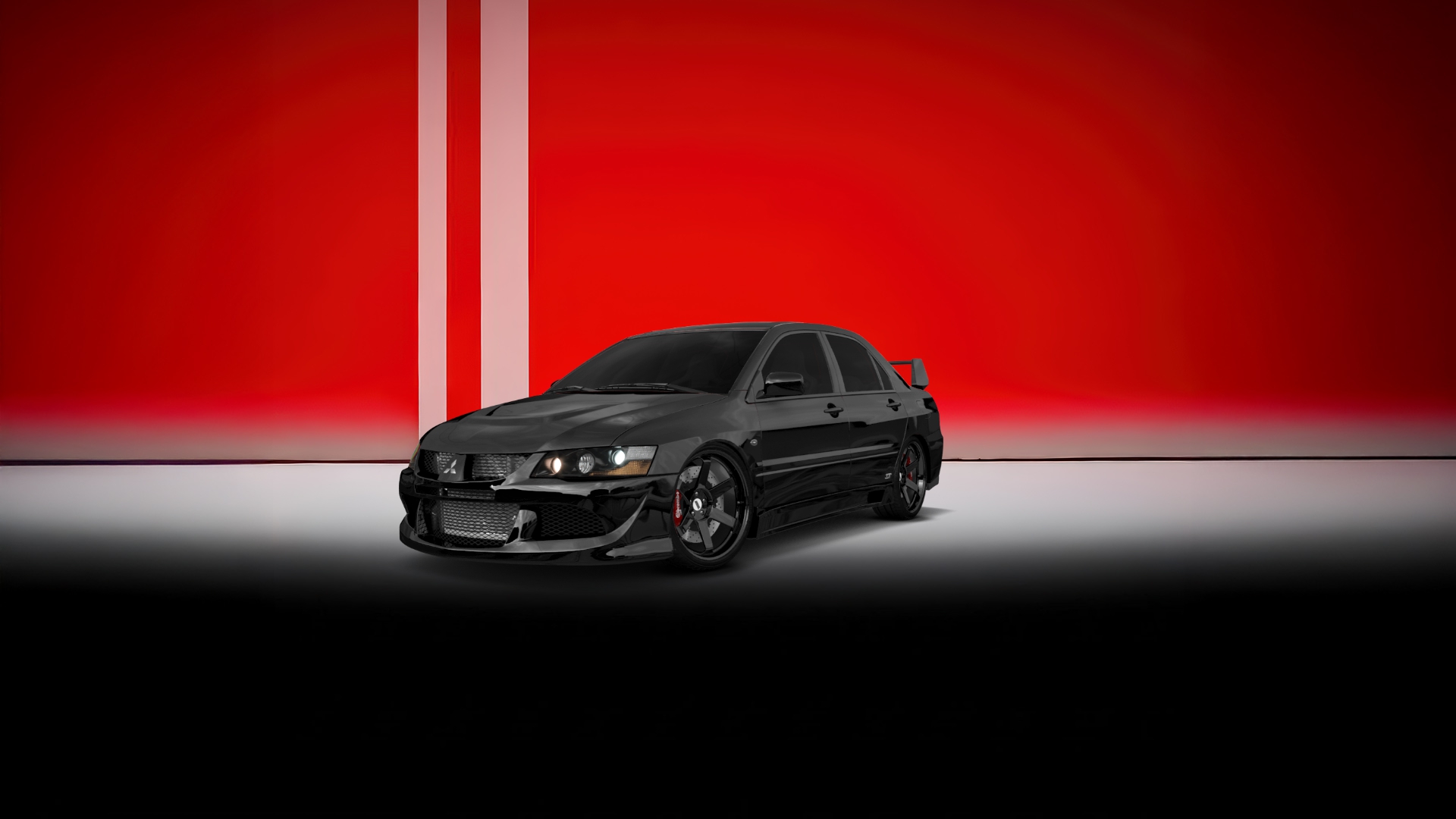 Mitsubishi Lancer Evo IX 4 Door Saloon 2005 tuning