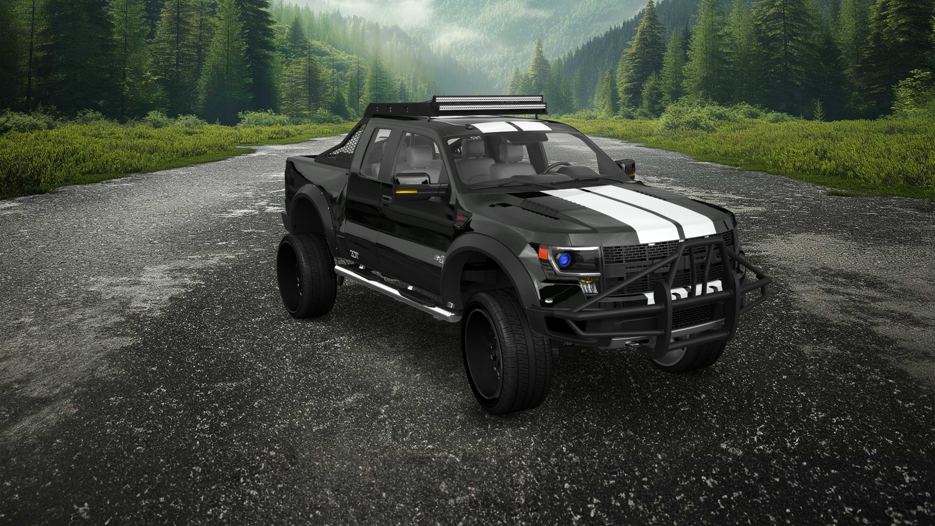 Ford F-150 SVT Raptor 2 Door pickup truck 2010