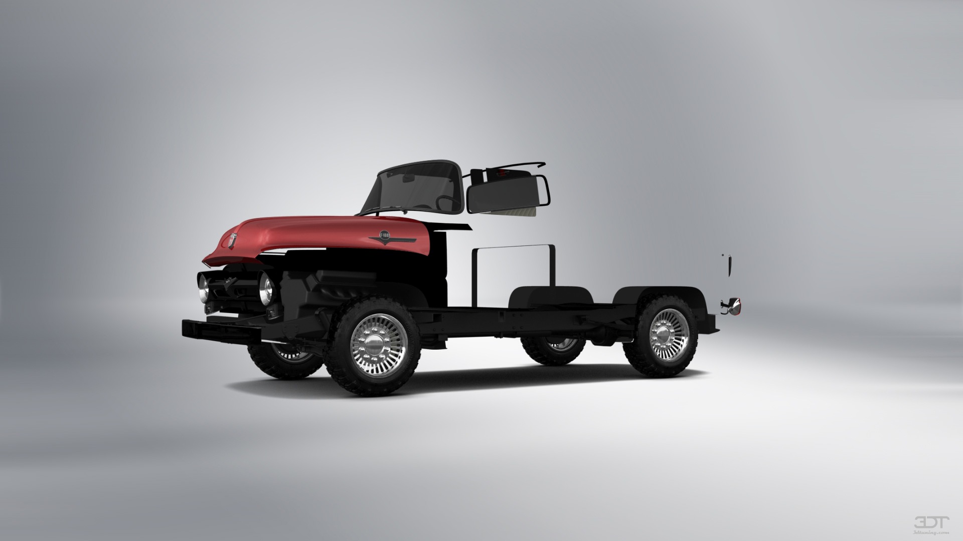 Ford F-100 2 Door truck 1956 tuning