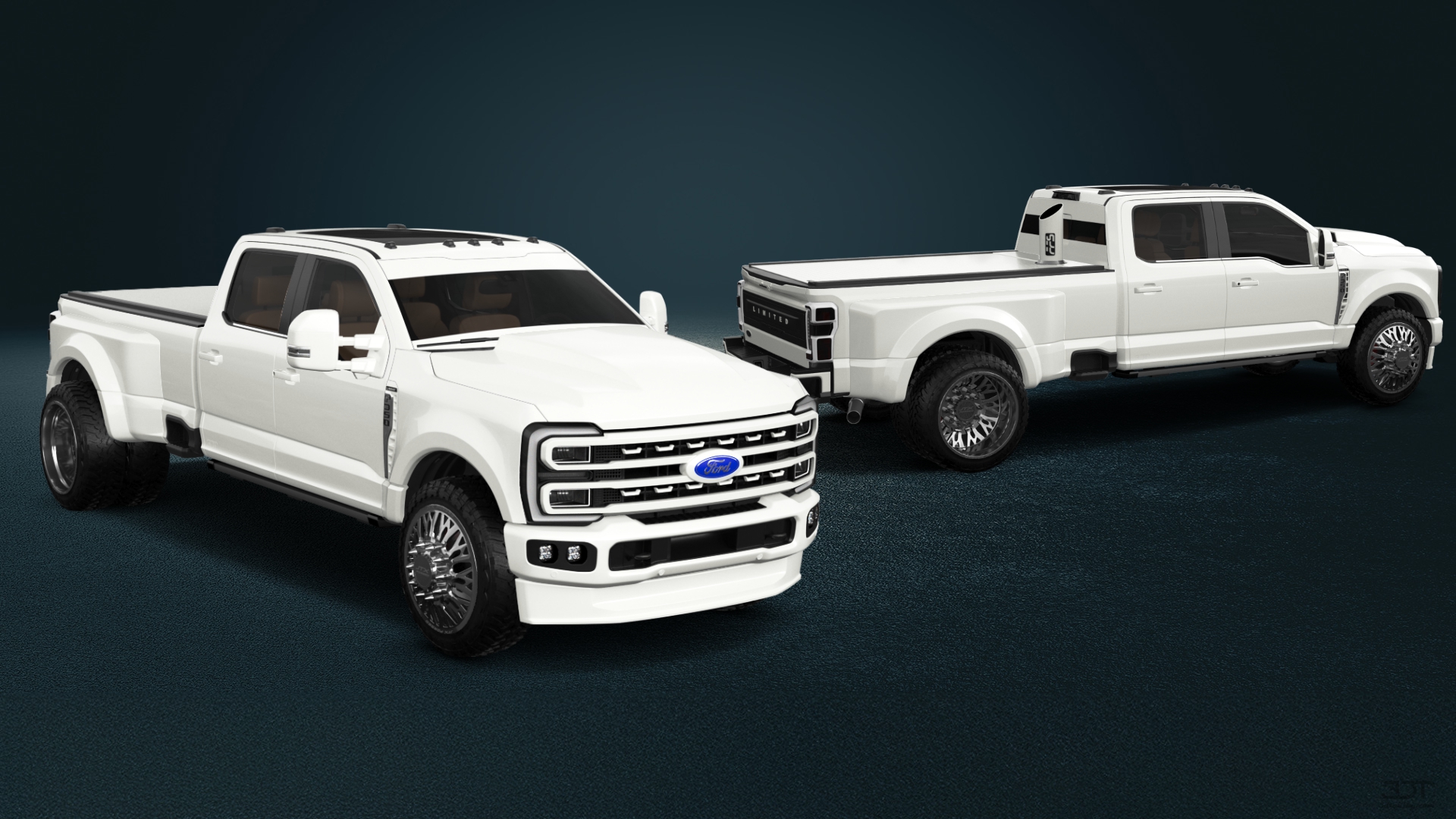 Ford F-350 DRW Crew Cab 4 Door pickup truck 2023 tuning