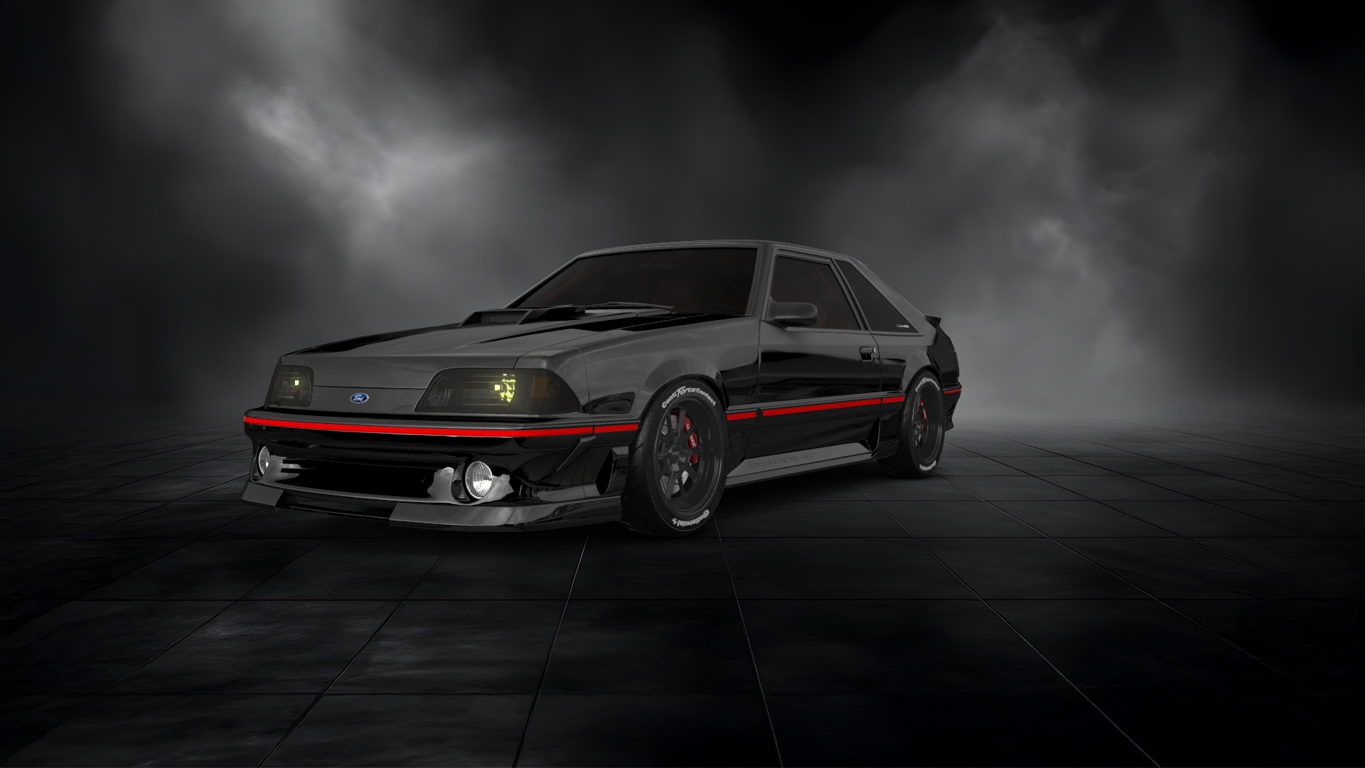 Ford Mustang 3 Door Hatchback 1988