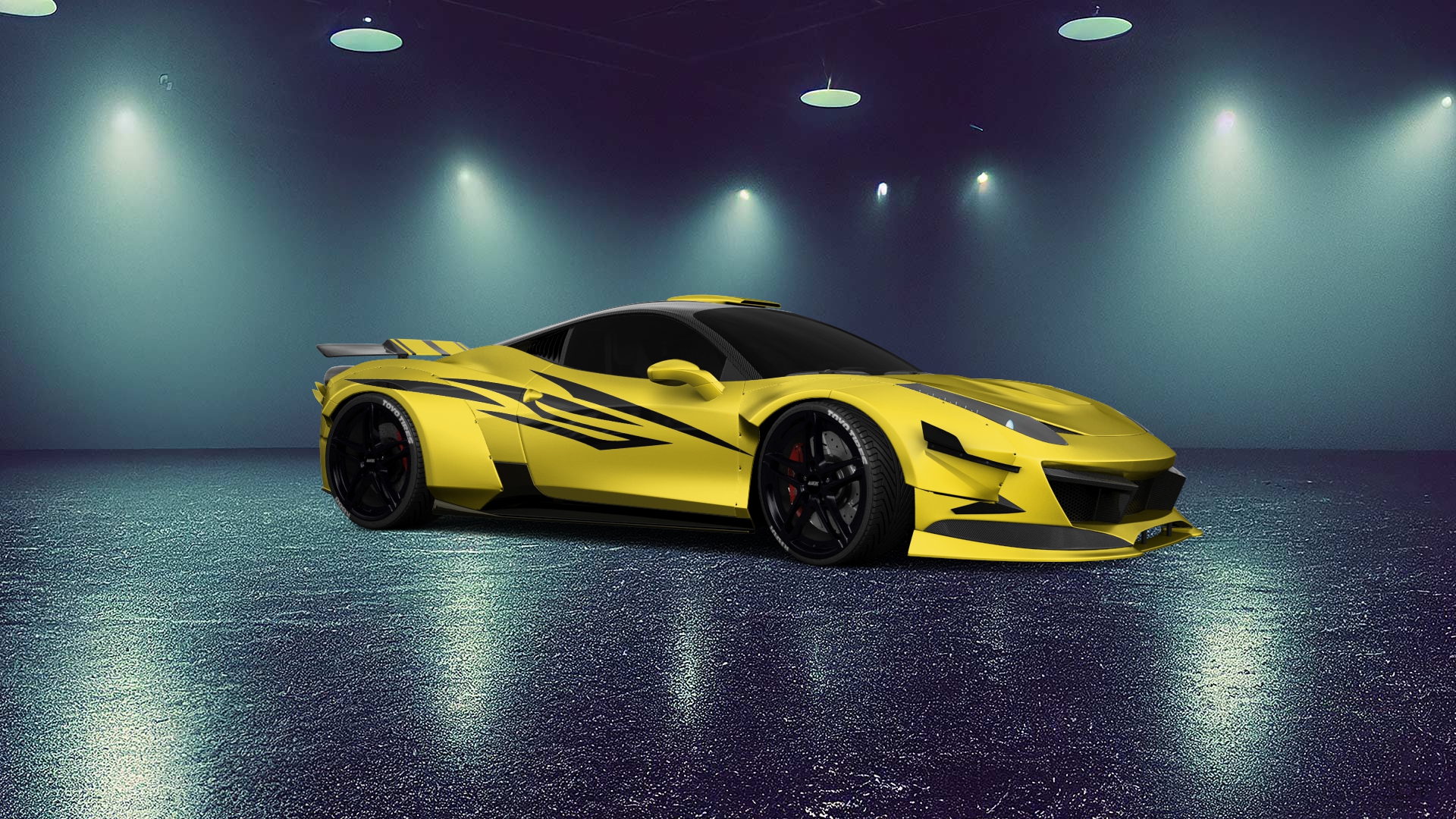 Ferrari 458 Italia 2 door spider 2010 tuning