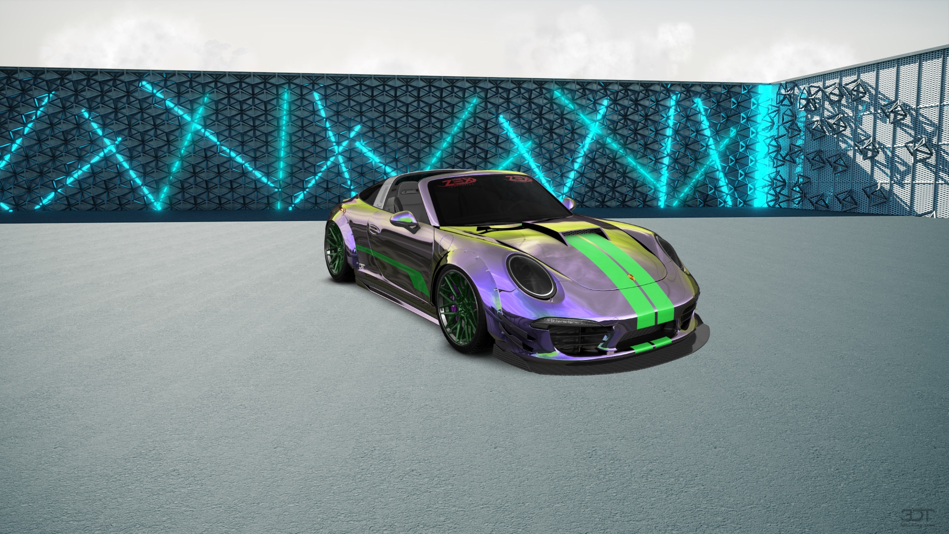 Porsche 911 Carrera Targa top 2014 tuning