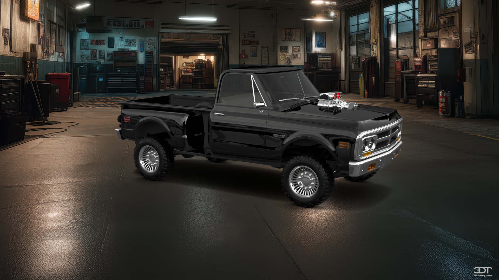 GMC K1500 2 Door pickup truck 1971 tuning