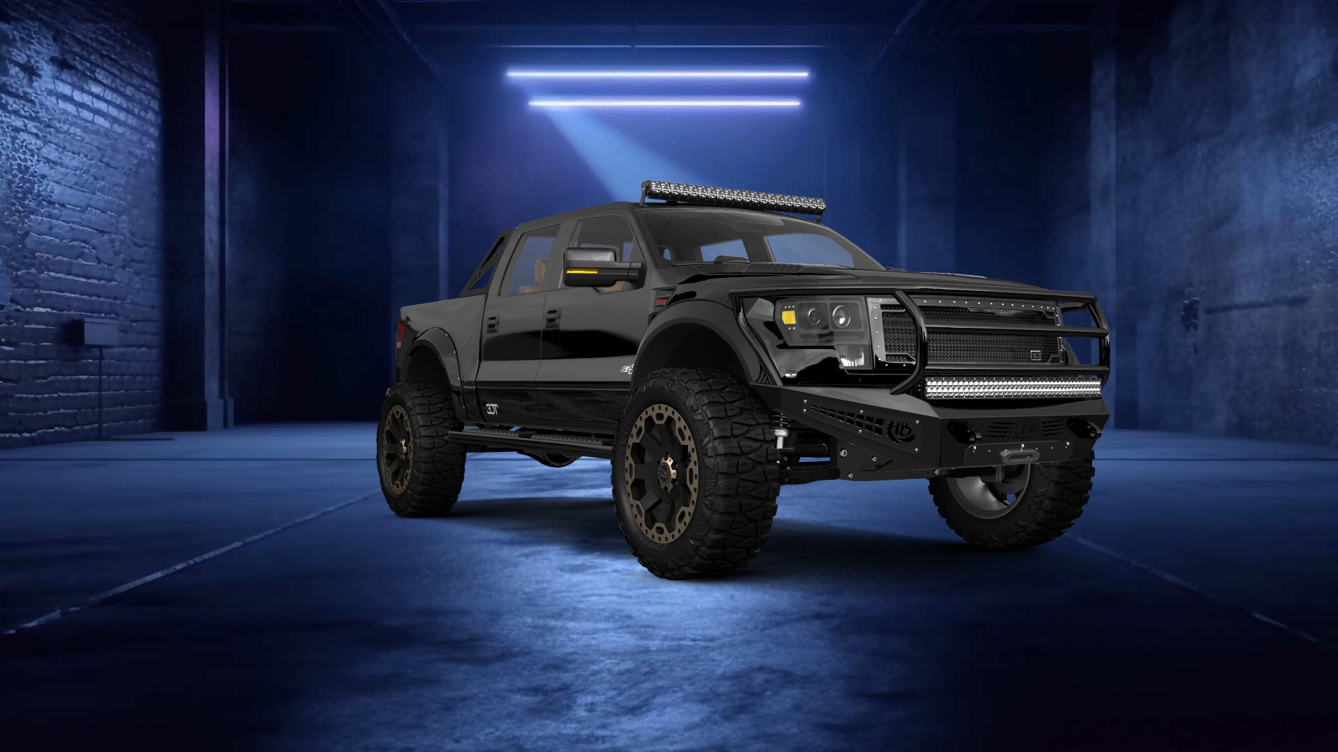Ford F-150 SVT Raptor 4 Door pickup truck 2013