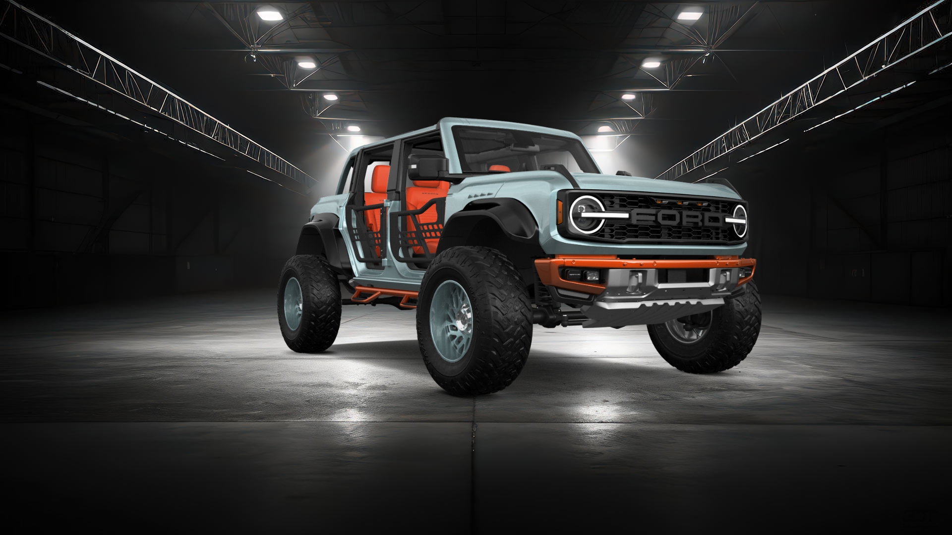 Ford Bronco Raptor 4 Door pickup truck 2022 tuning