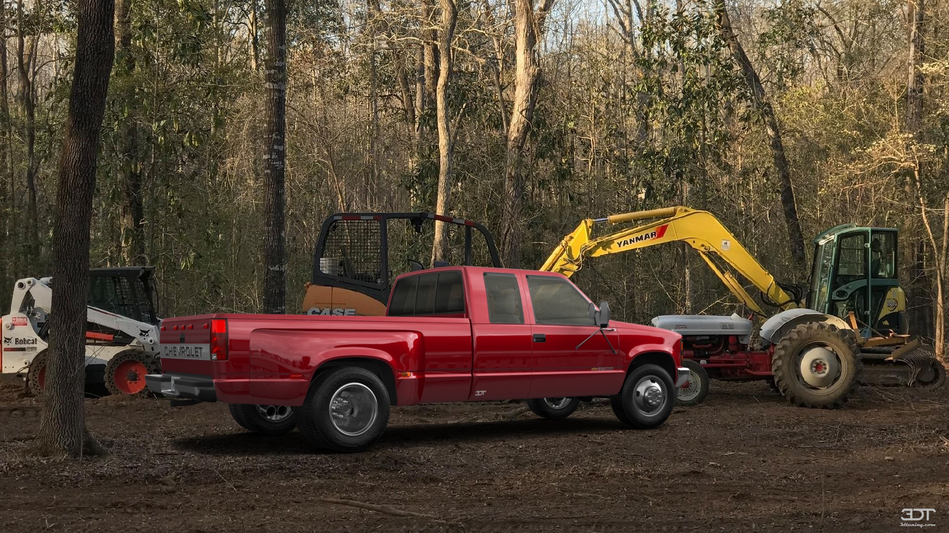 Chevrolet K3500 Extended Cab Pickup Truck 1988