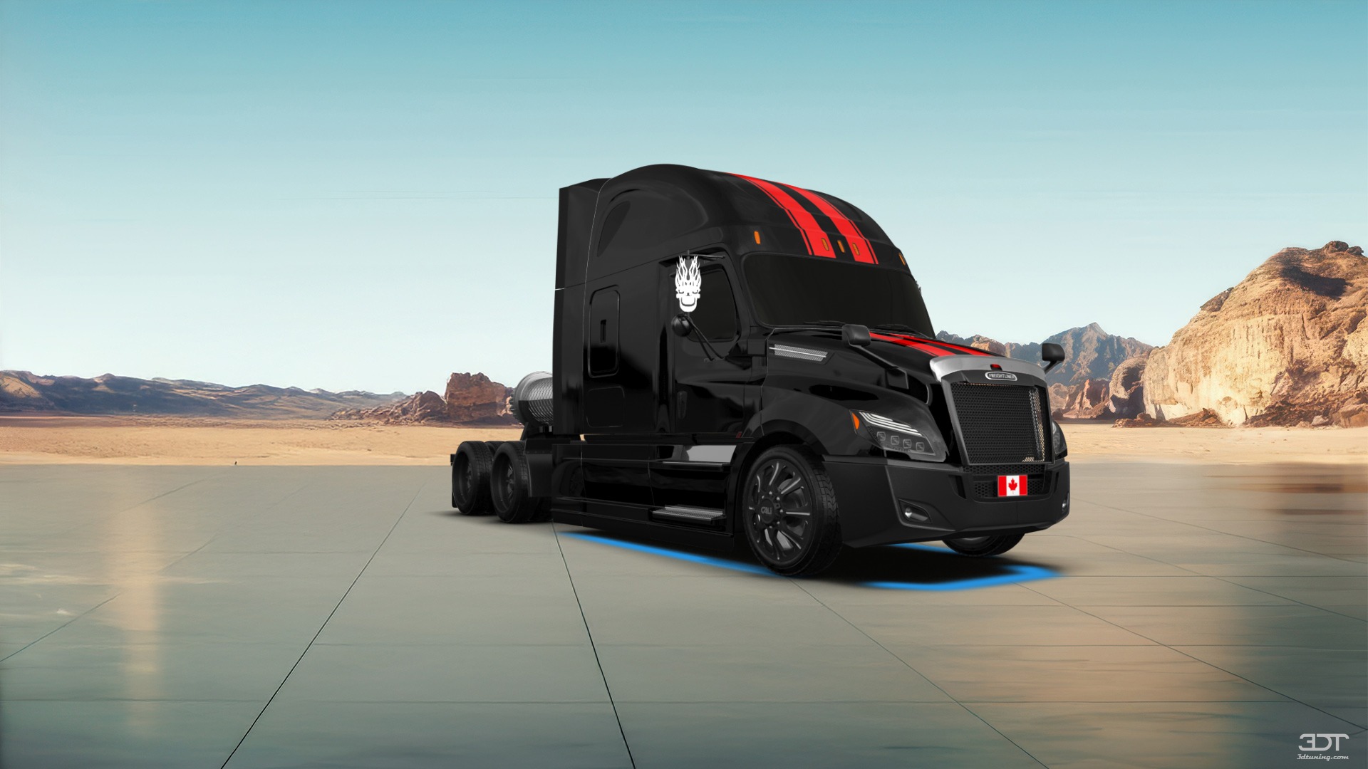 Freightliner Cascadia Sleeper Cab Truck 2018 tuning