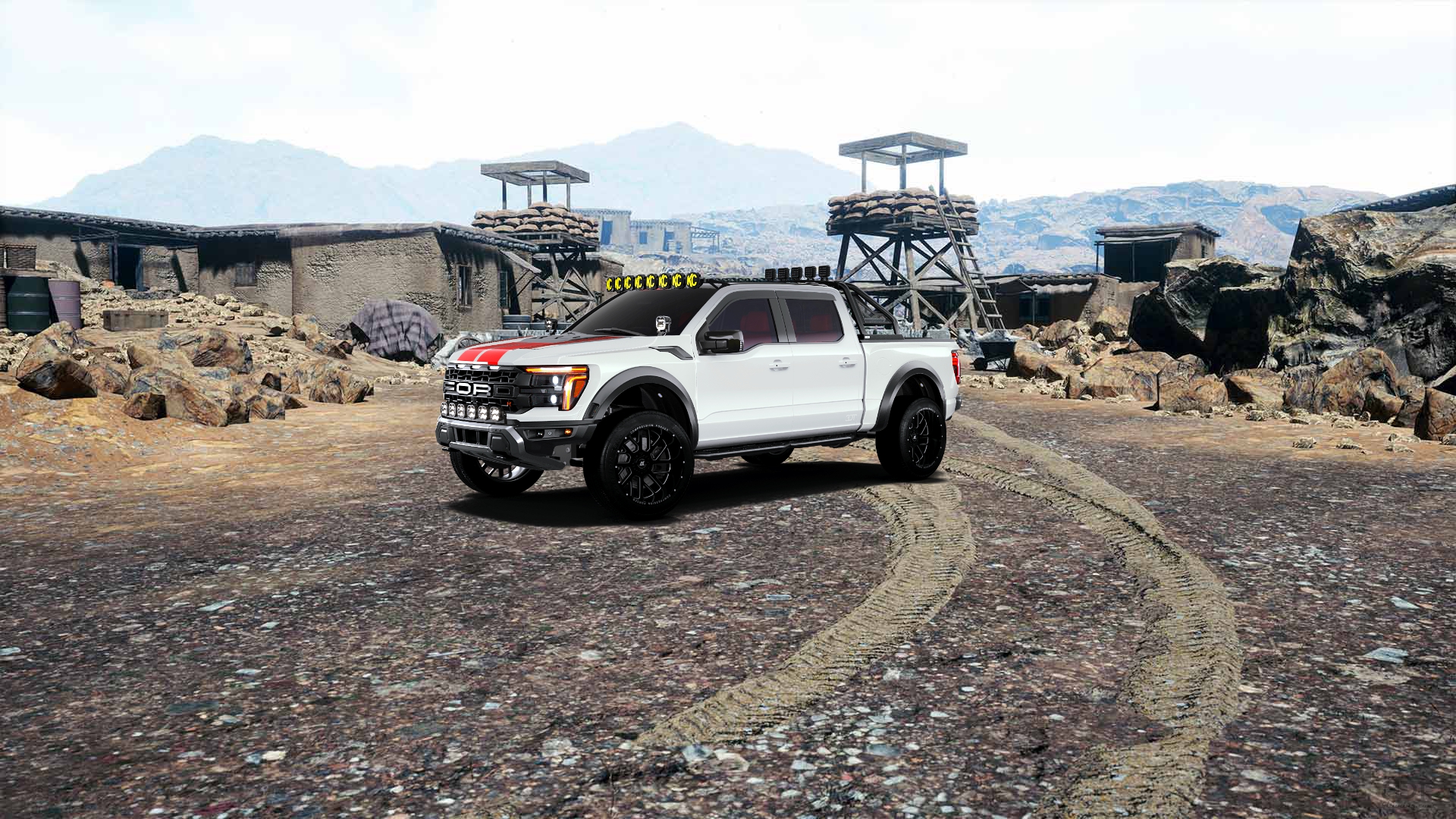 Ford F-150 Raptor 4 Door pickup truck 2024 tuning