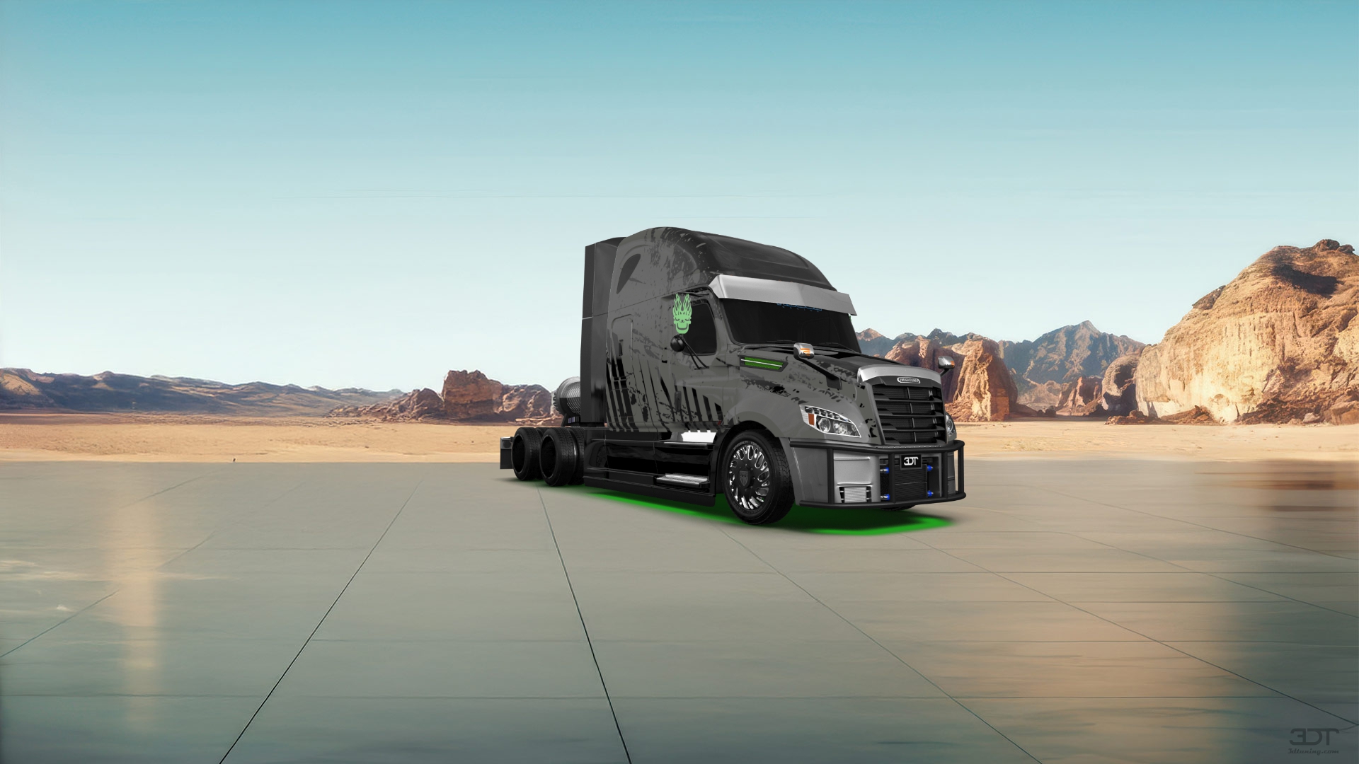Freightliner Cascadia Sleeper Cab Truck 2018 tuning
