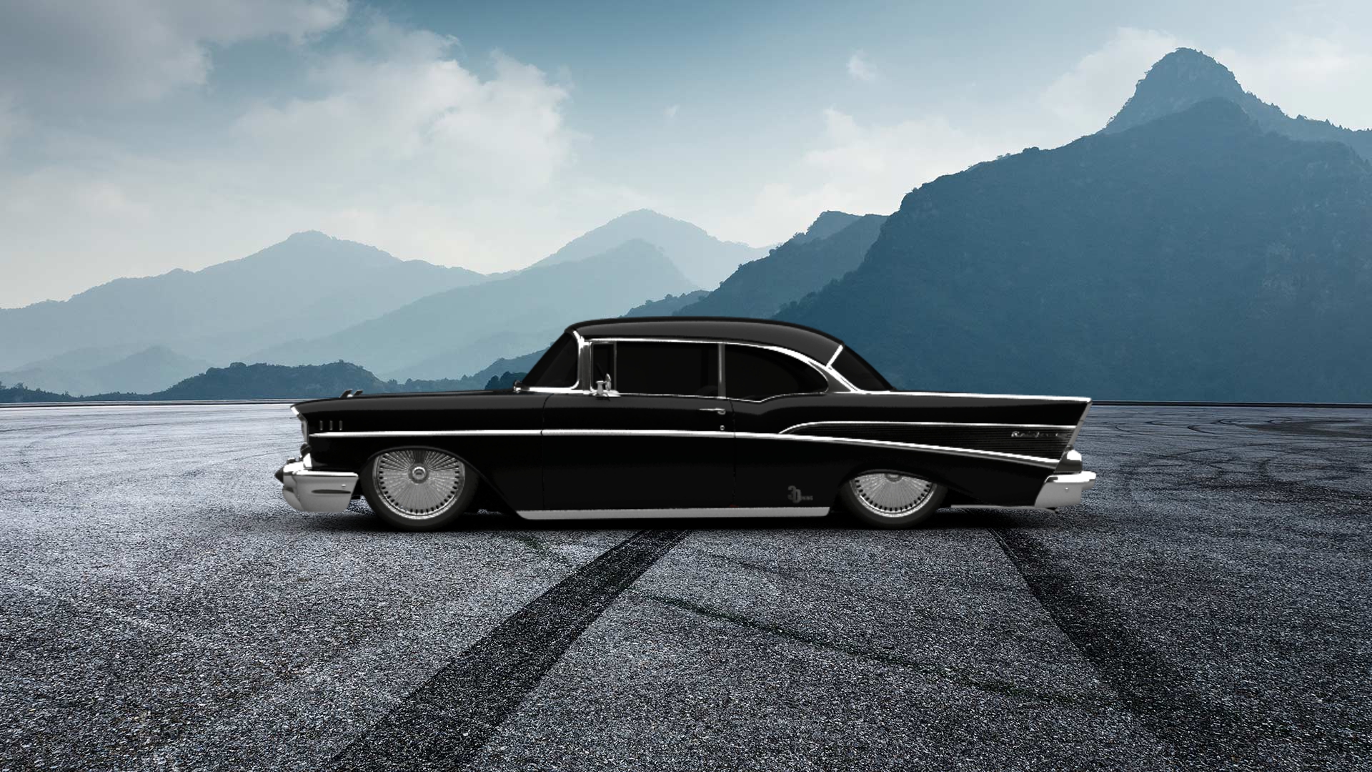 Chevrolet Bel Air Coupe 1957 tuning