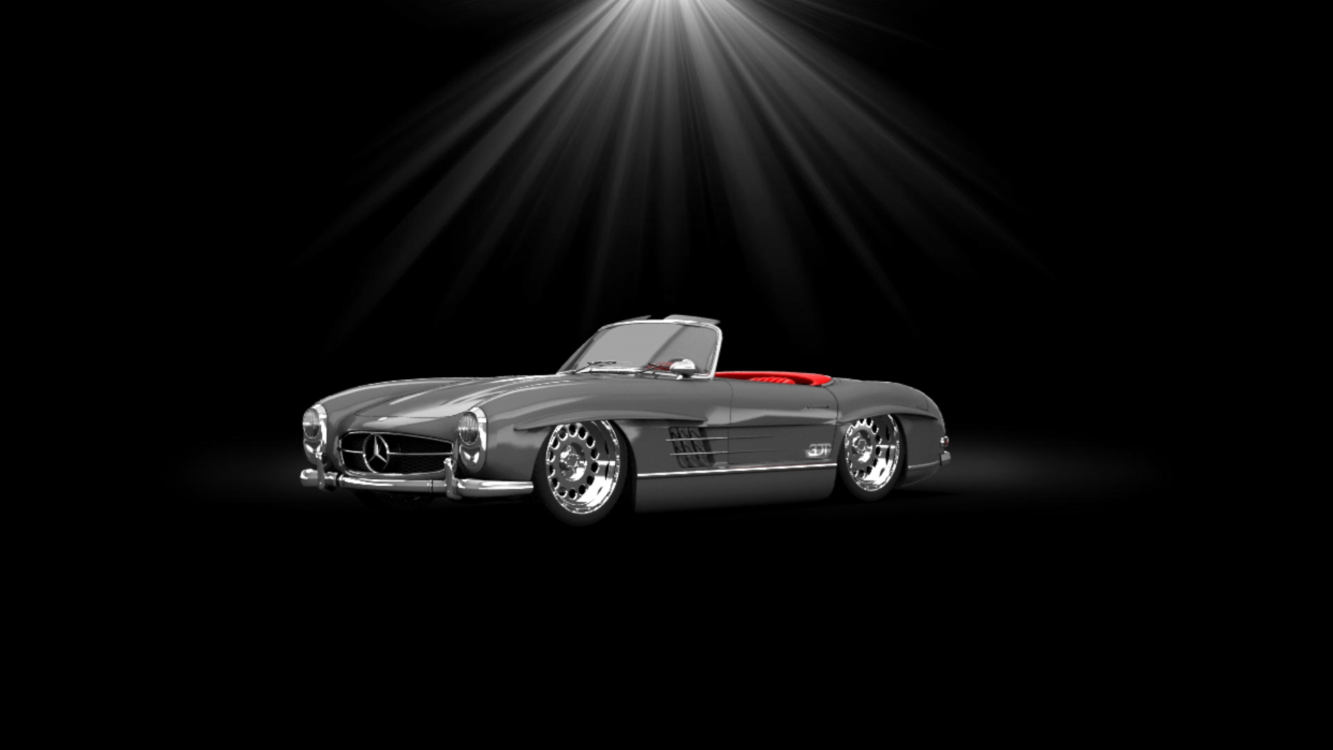 Mercedes SL300 Roadster 1957 tuning