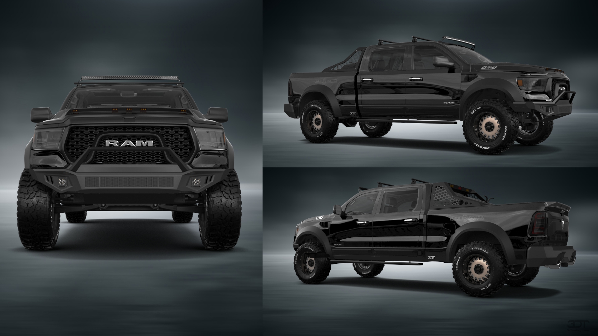 Dodge Ram 1500 Crew Cab 6.4' box 4 Door Truck 2020 tuning