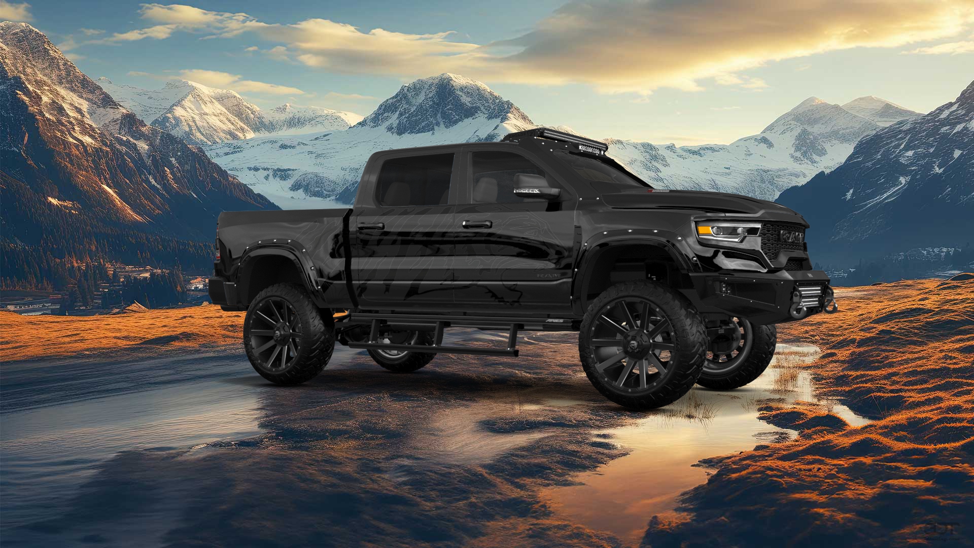 Dodge Ram 1500 TRX 4 Door pickup truck 2021 tuning